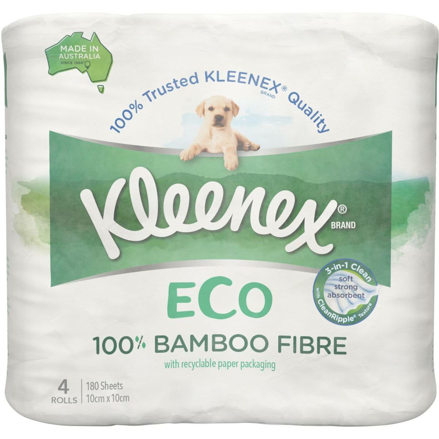 Kleenex Eco Toilet Paper with 100 Bamboo Fibre