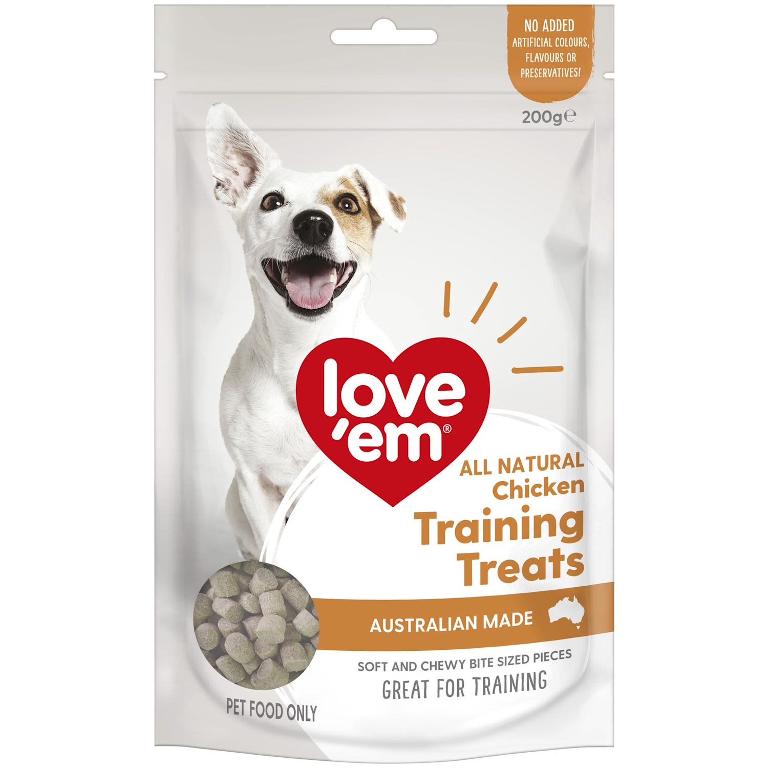 Love'em Chicken Training Treats