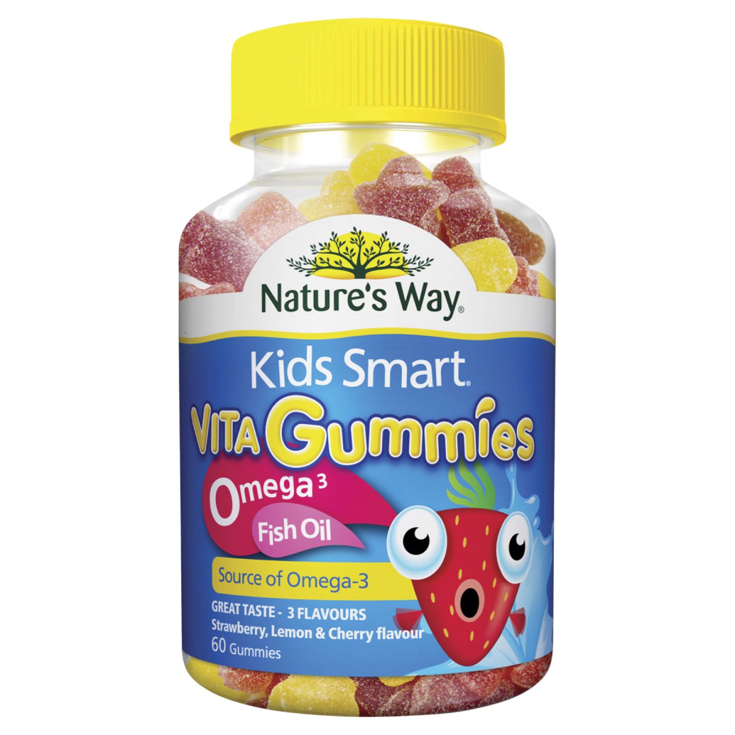 Kids Smart Vita Gummies Omega-3 Fish Oil, 60 Each