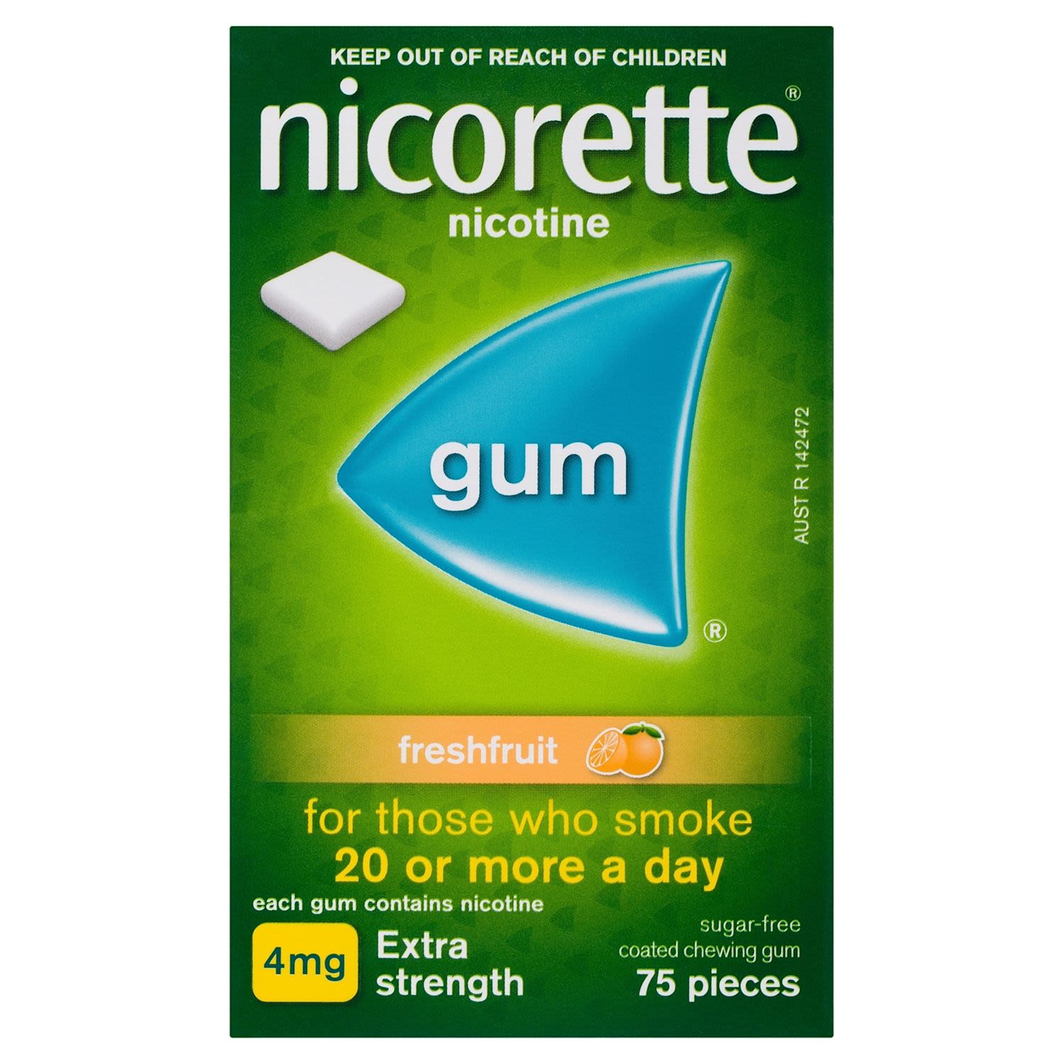 Nicorette 75 pack