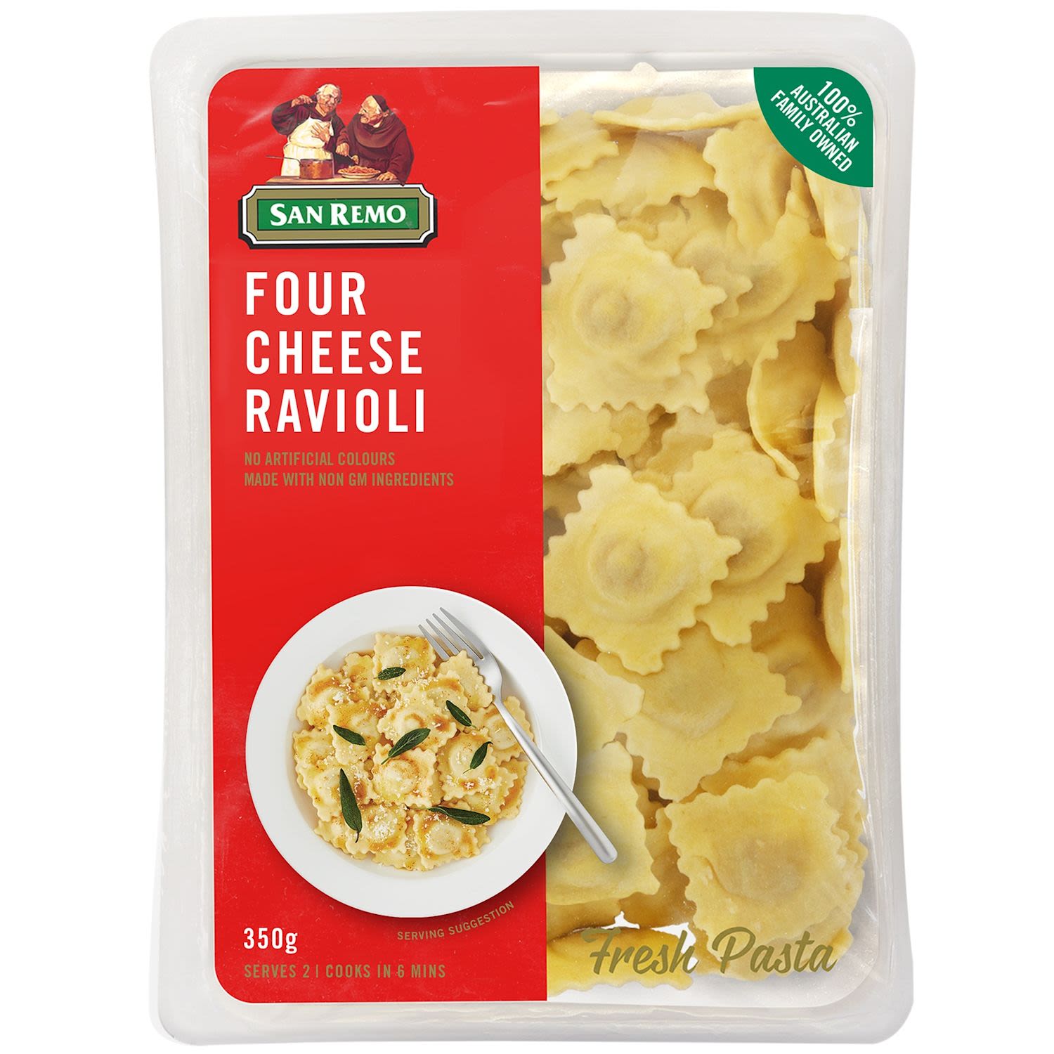 San Remo Four Cheese Ravioli