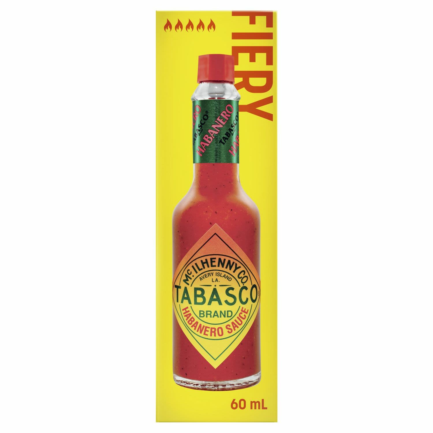 Tabasco Habanero Sauce, 60 Millilitre