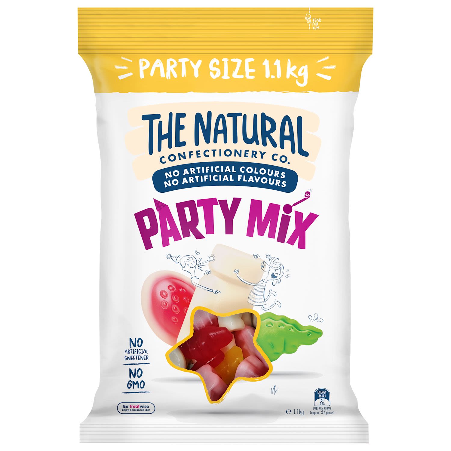 The Natural Confectionery Co. Party Mix Lollies