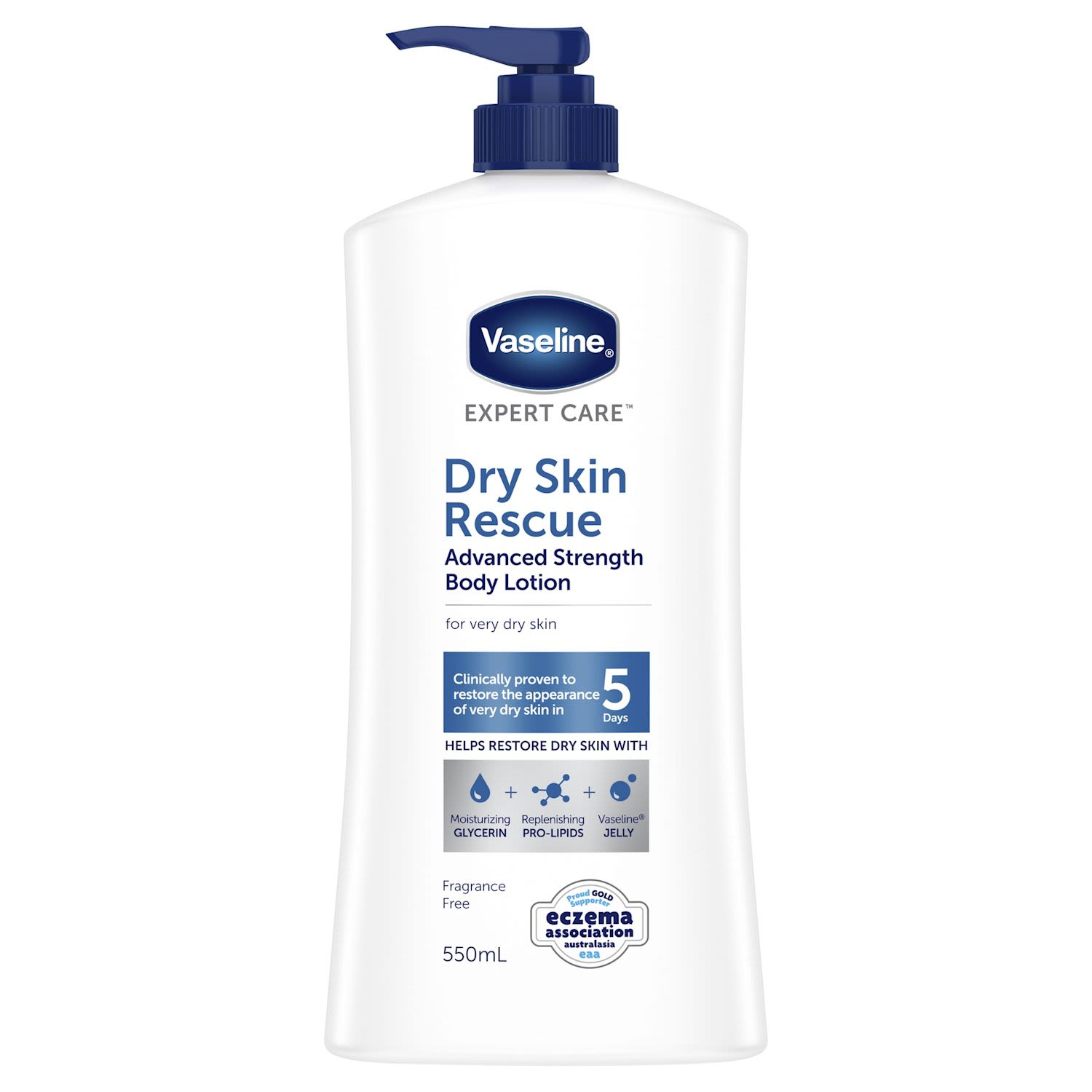 Vaseline Expert Care Body Lotion Advanced Strength Dry Skin Rescue
