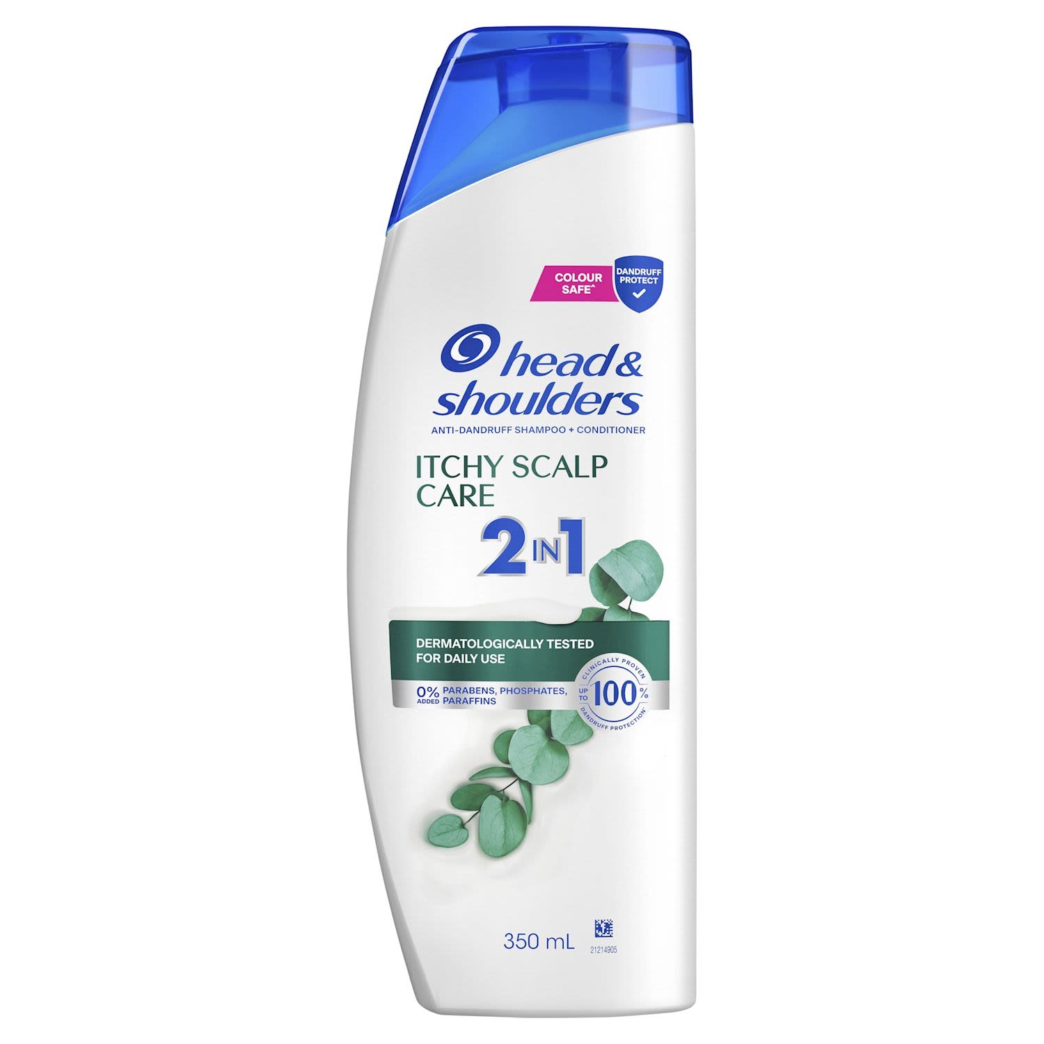 Head & Shoulders 2 in 1 Itchy Scalp Care with Eucalyptus Anti Dandruff Conditioner