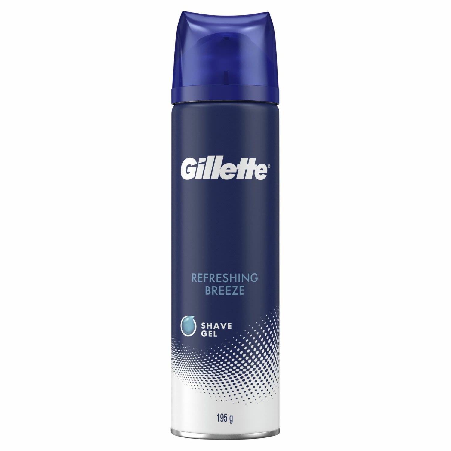 Gillette Refreshing Breeze Shave Gel, 195 Gram