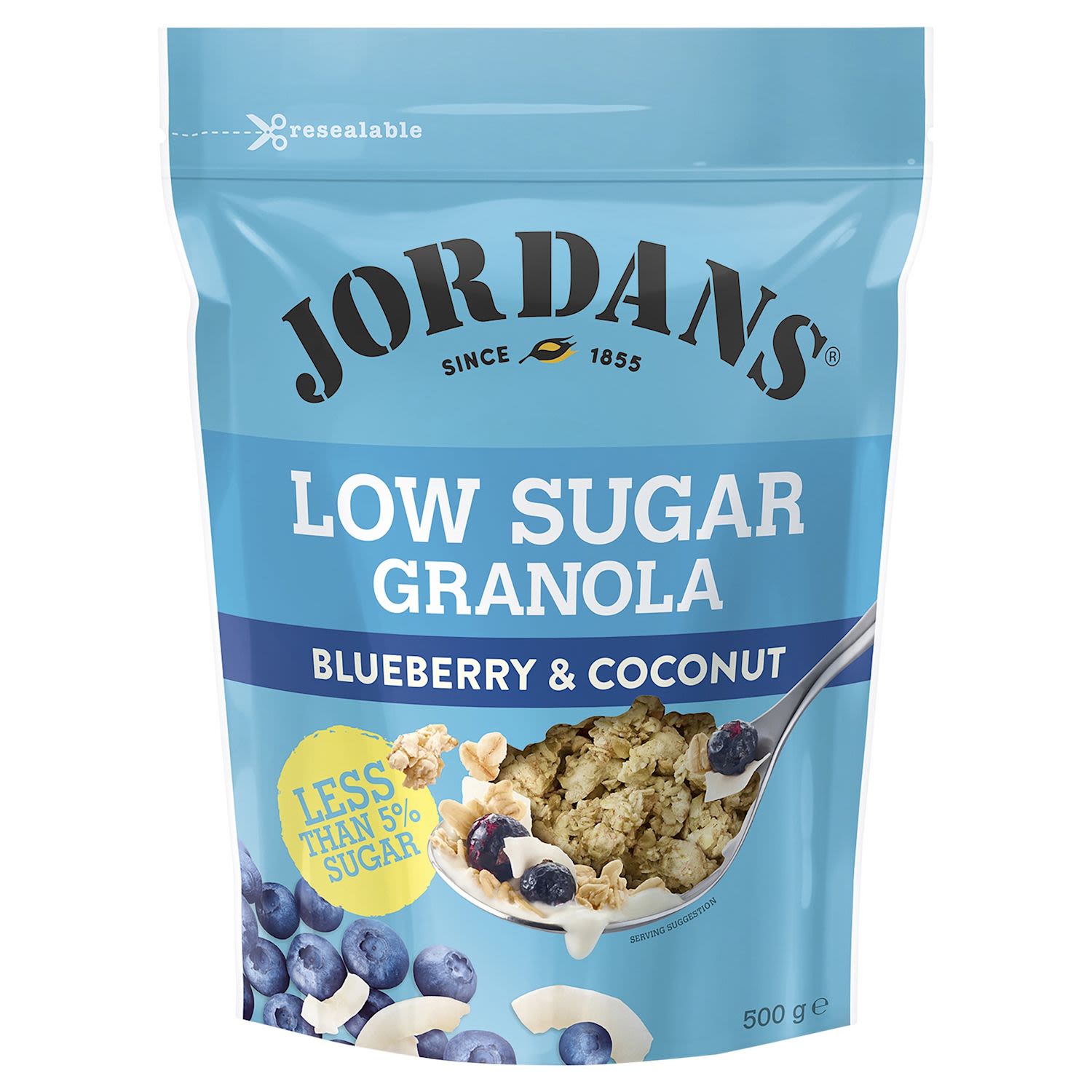 Jordans Low Sugar Granola Blueberry & Coconut