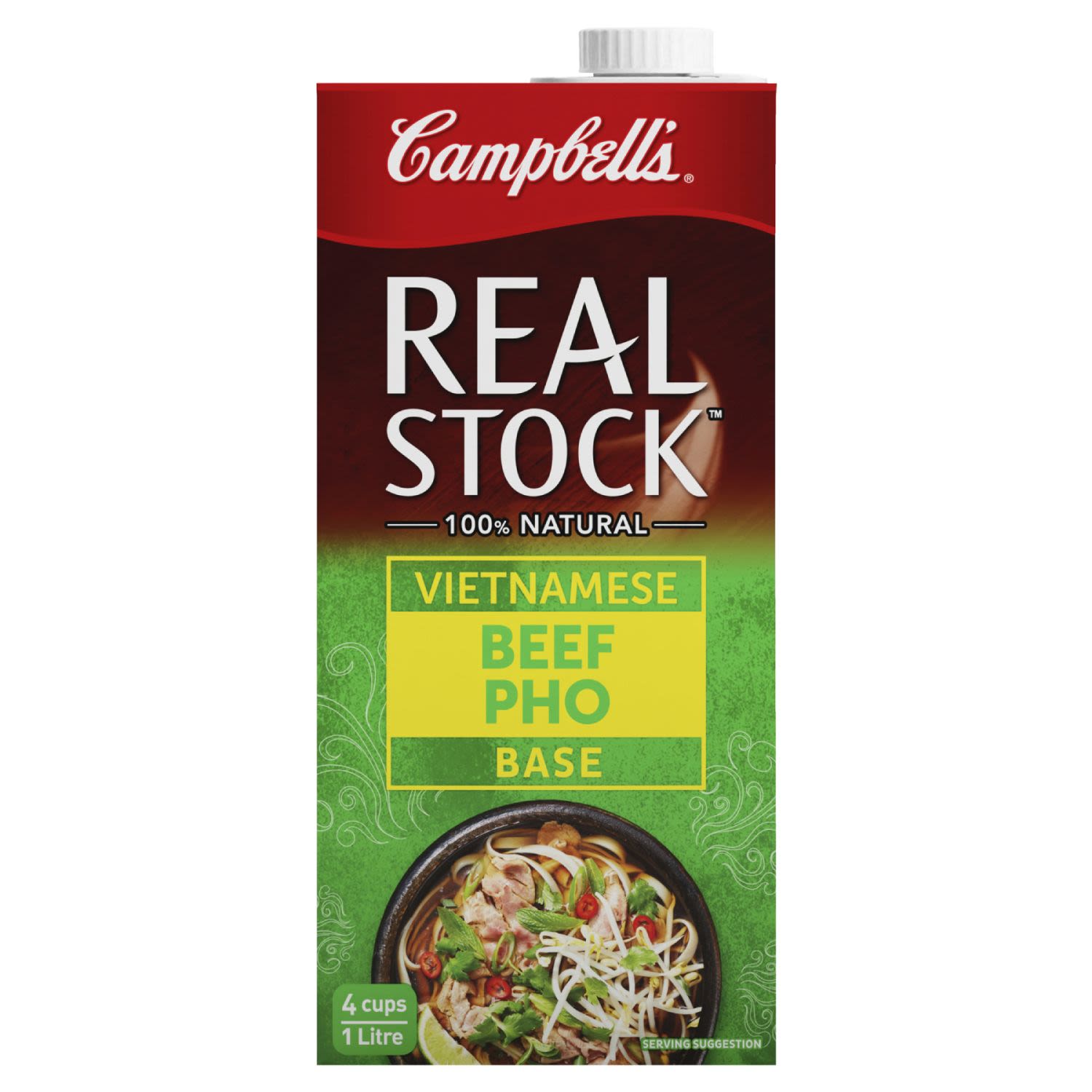 Campbell's Real Stock Vietnamese Beef Pho Base, 1 Litre
