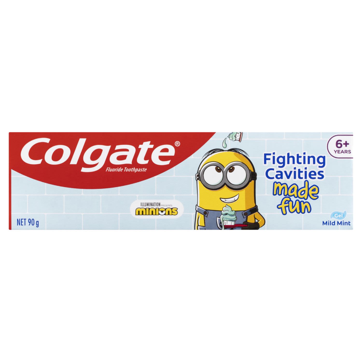 Colgate Kids Minions Toothpaste 6+ Years Mild Mint, 90 Gram