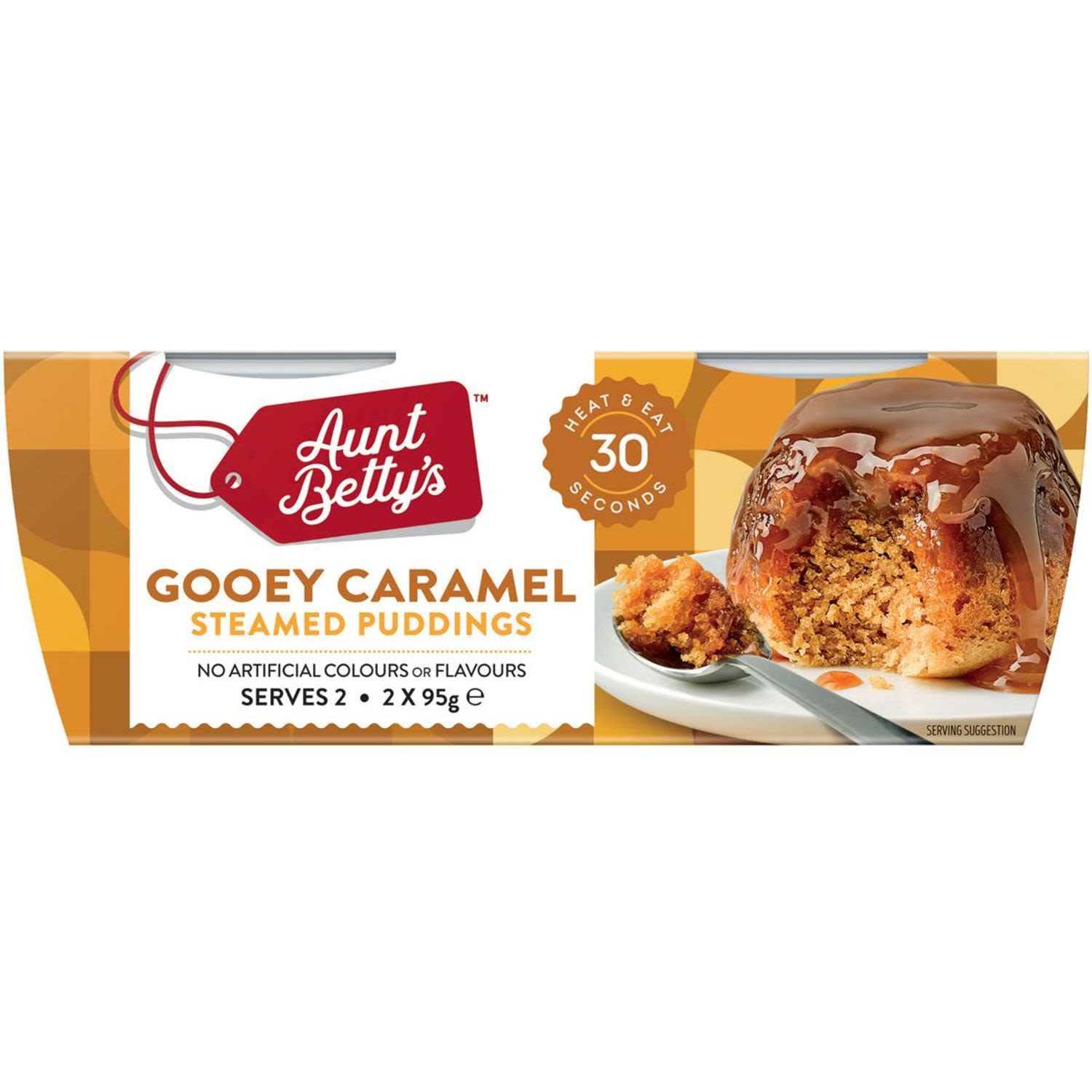 Aunt Betty's Gooey Caramel Steamy Puds