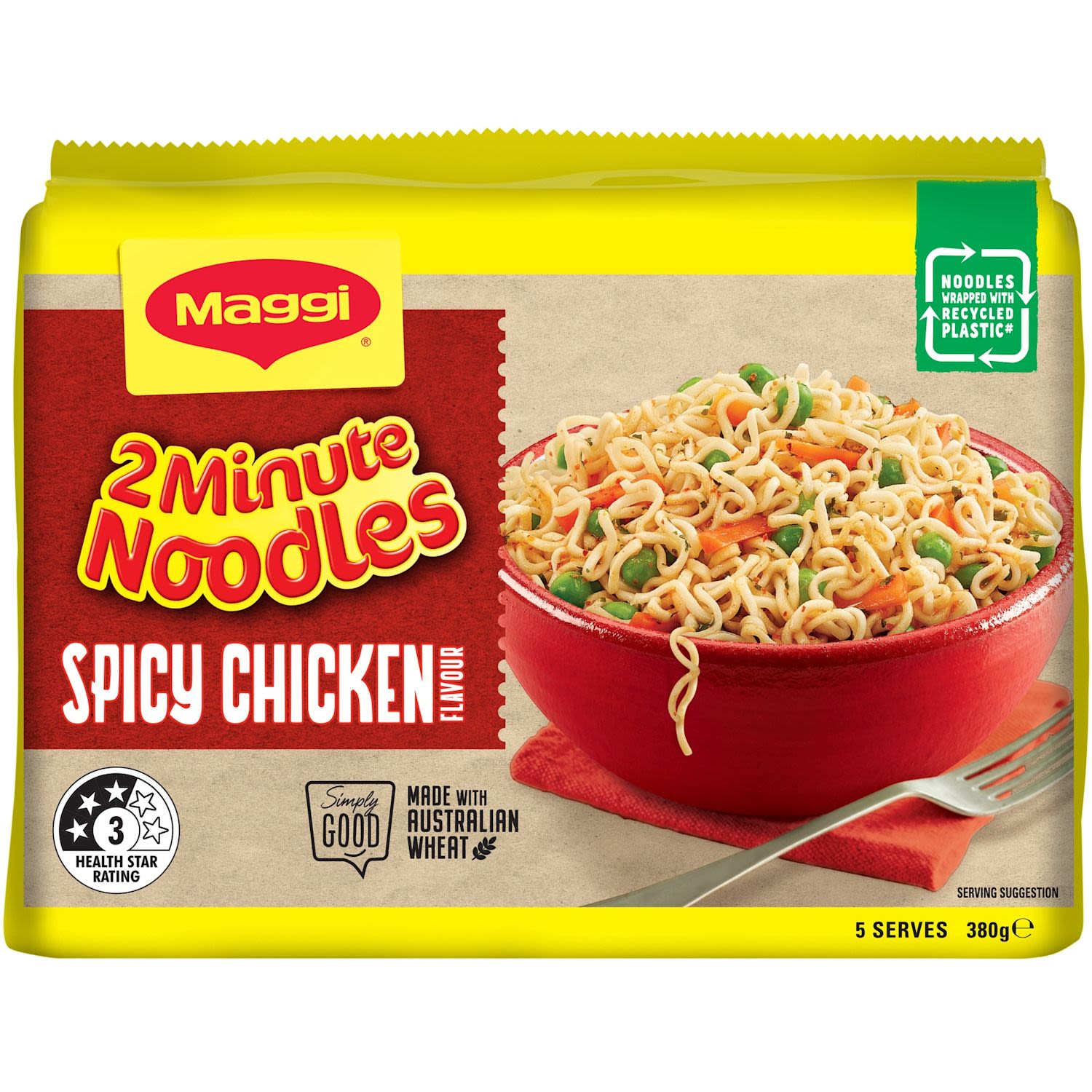 Maggi 2 Minute Noodles Spicy Chicken
