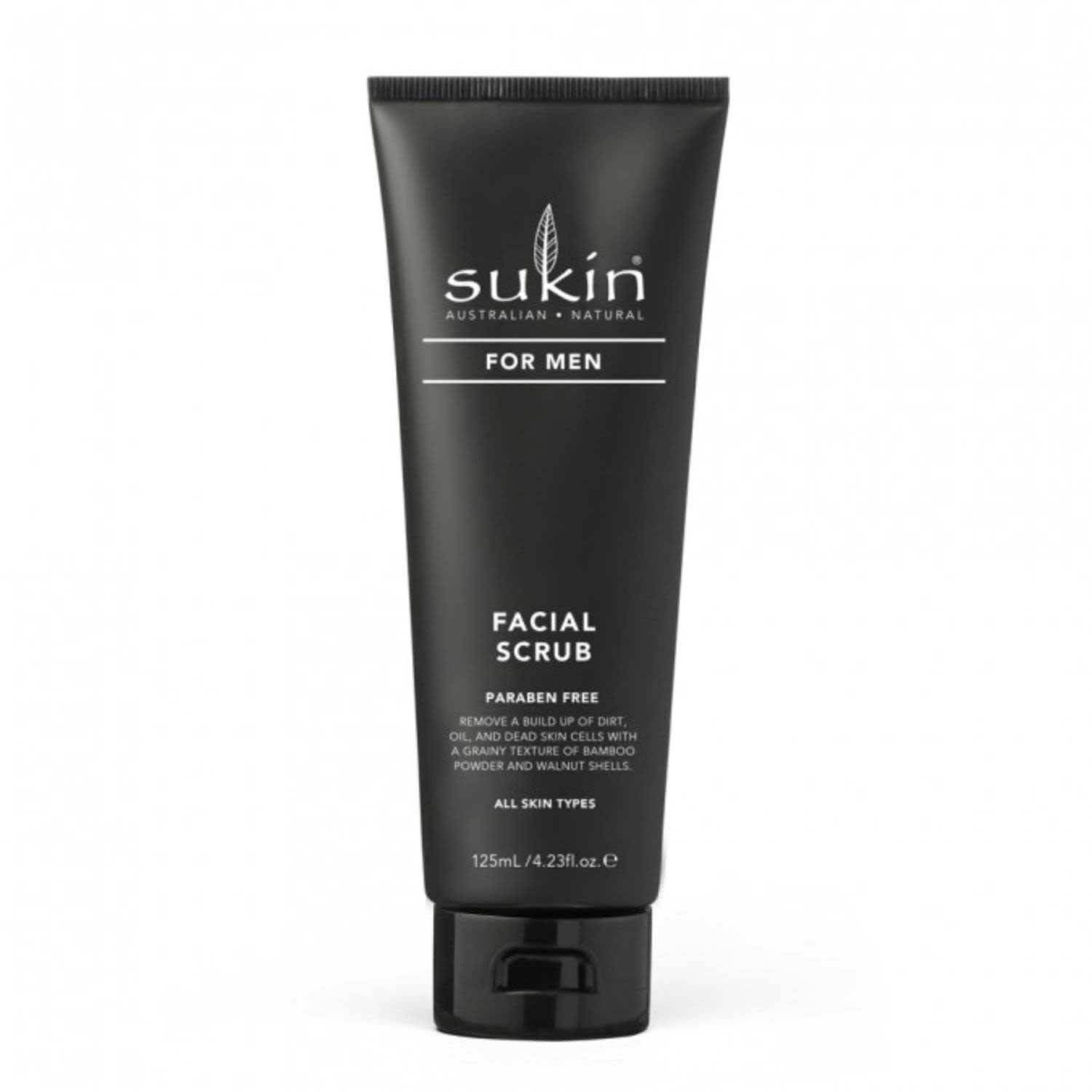 Sukin For Men Facial Scrub, 125 Millilitre