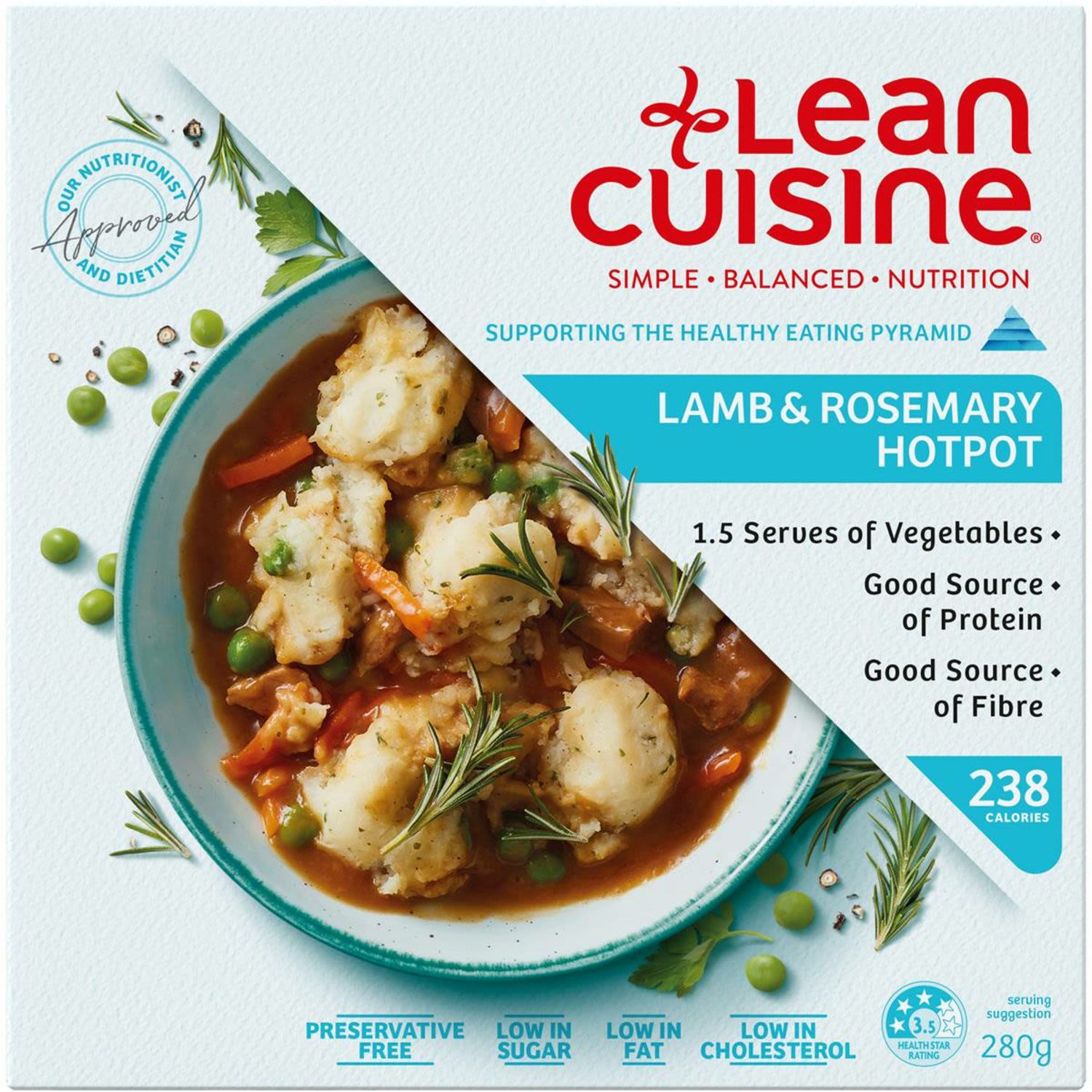 Lean Cuisine Lamb & Rosemary Hotpot