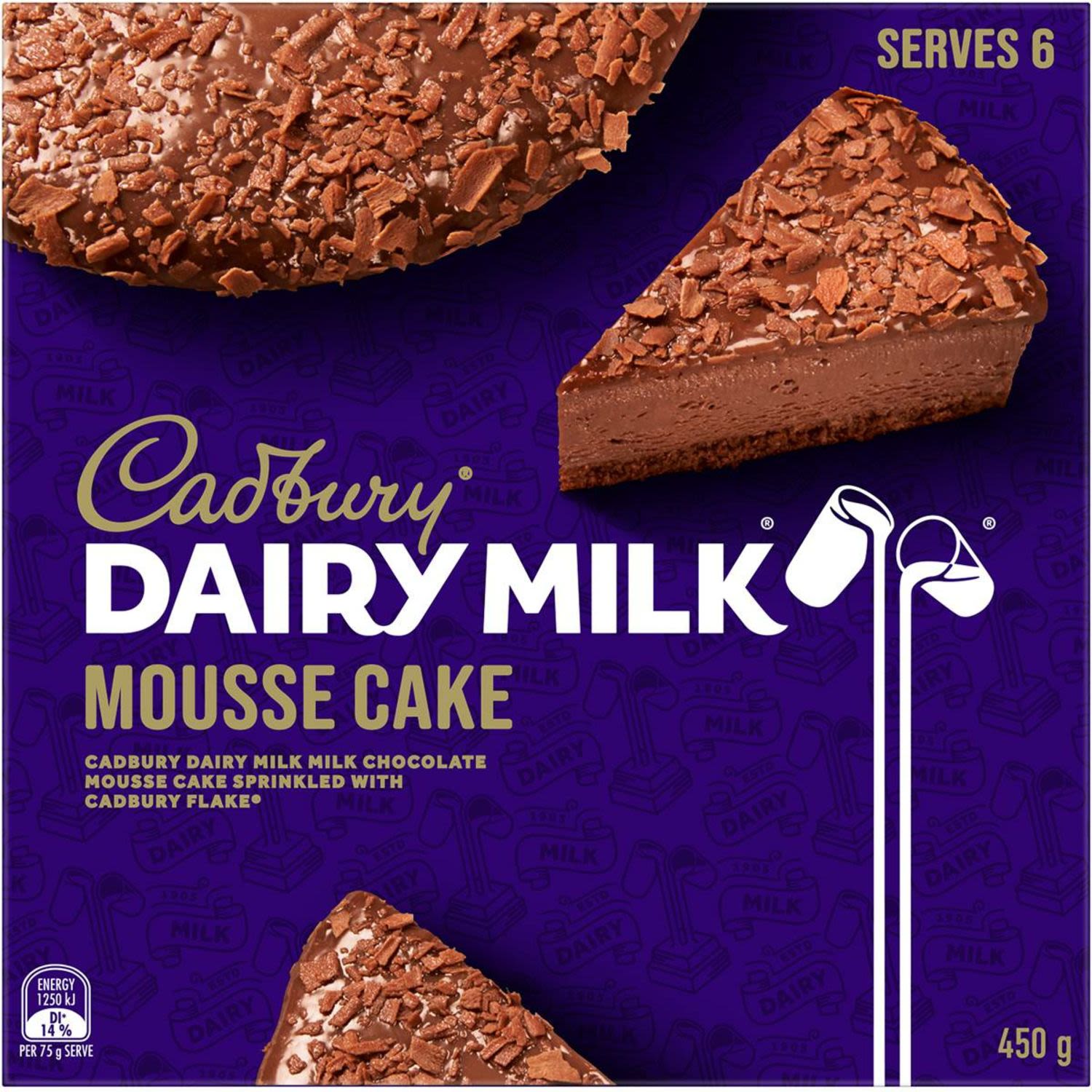 Cadbury Dairy Milk Mousse Cake, 450 Gram