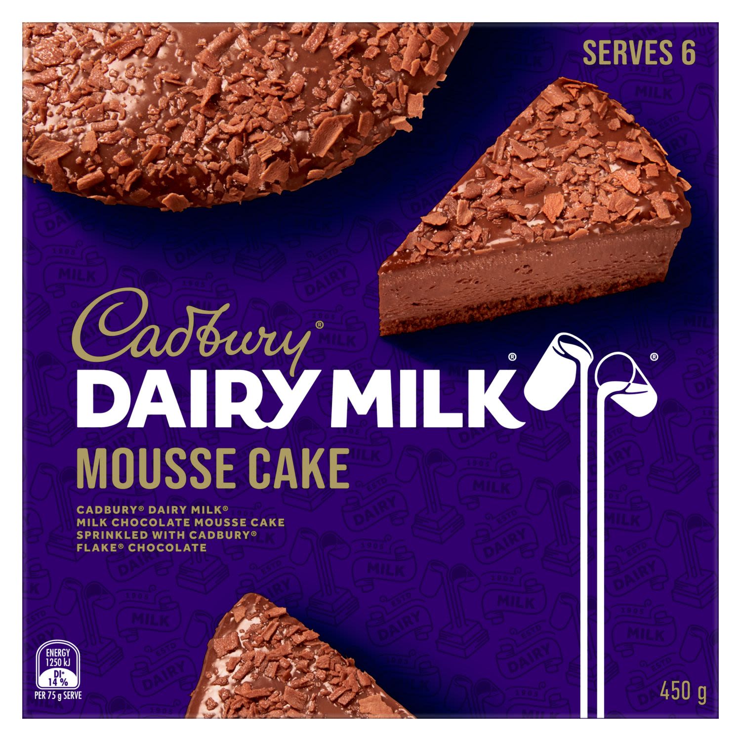 Cadbury Dairy Milk Caramel cake slices isolated on white background Stock  Photo - Alamy