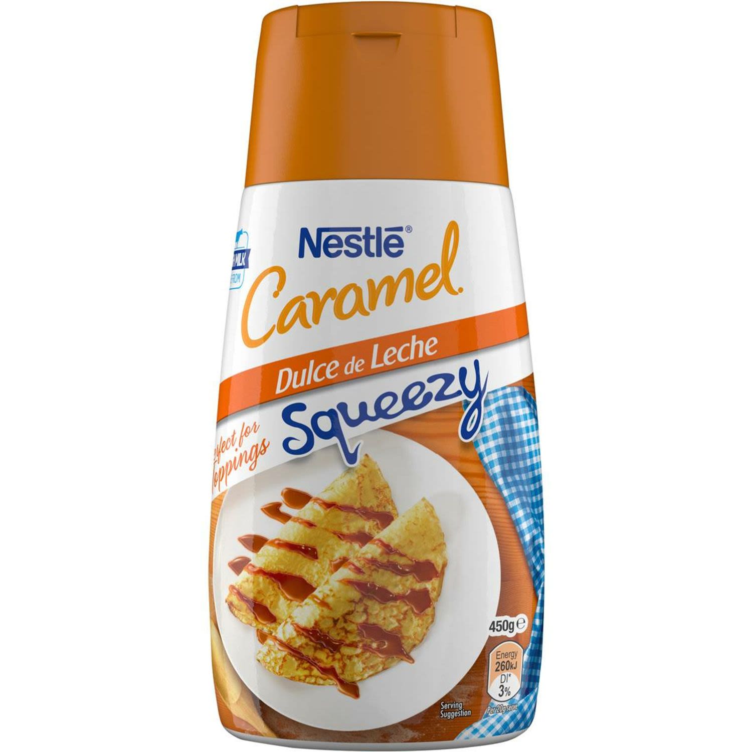Nestlé Caramel Dulce De Leche Squeezy, 450 Gram
