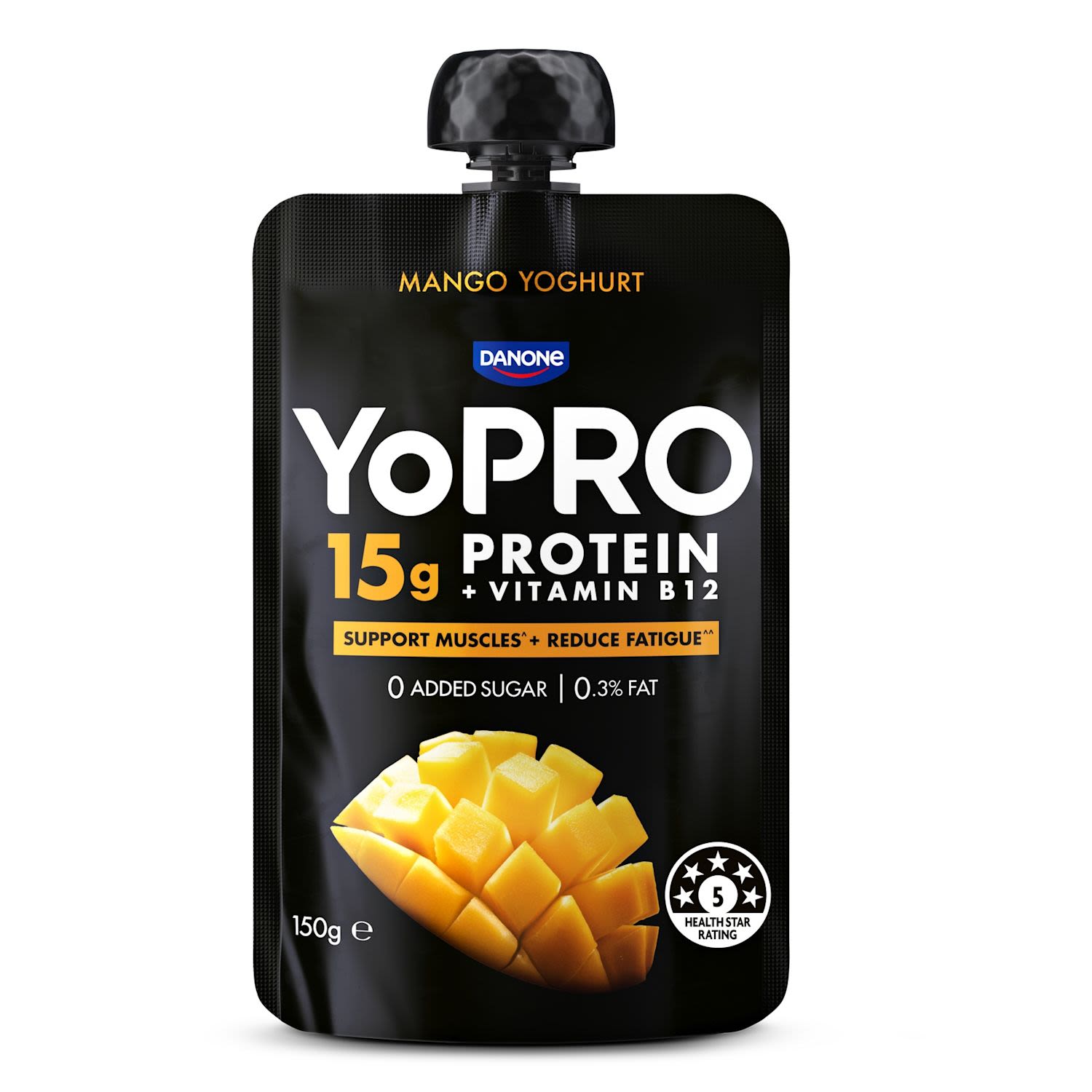 YoPRO Mango Pouch High Protein Yoghurt