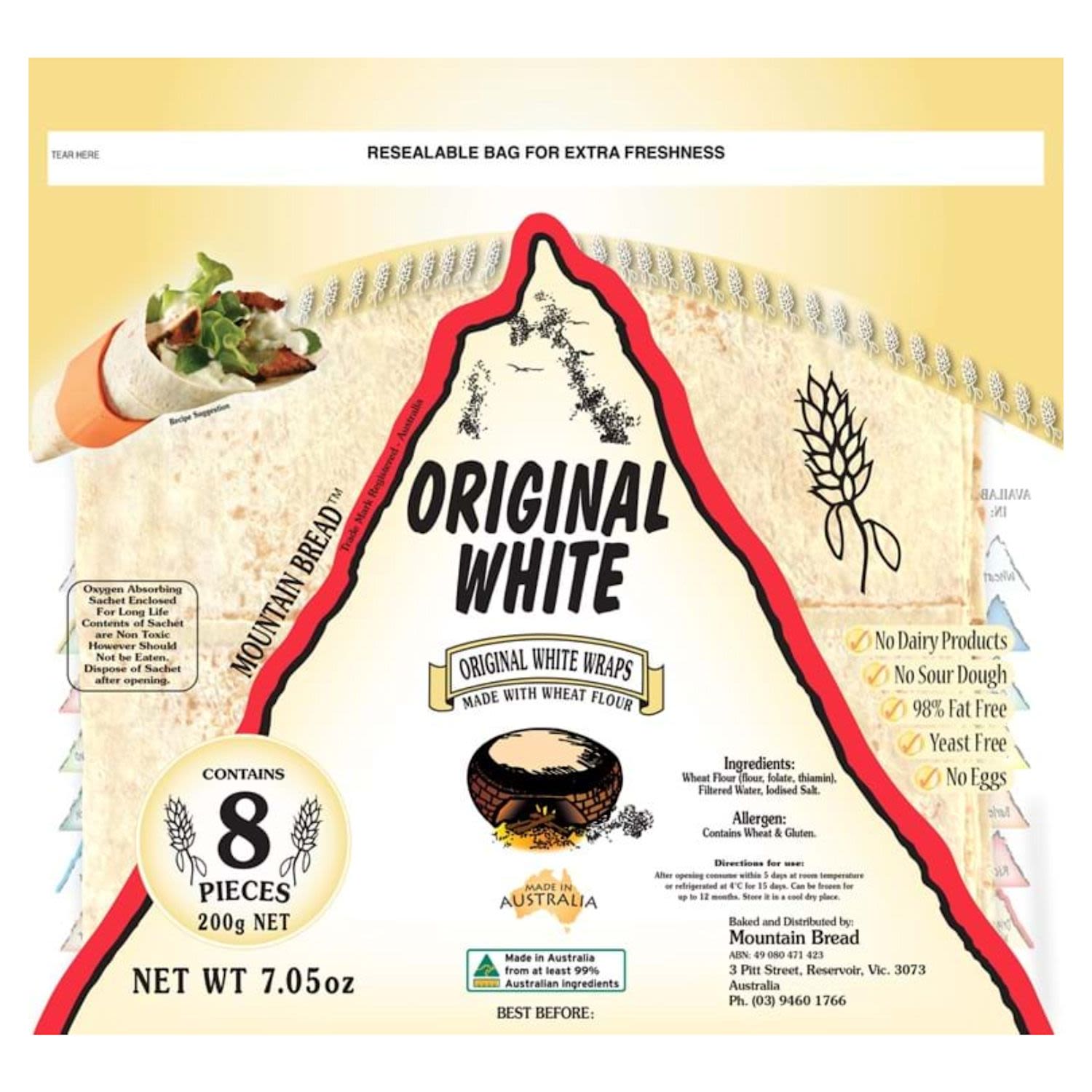 Mountain Bread 200g