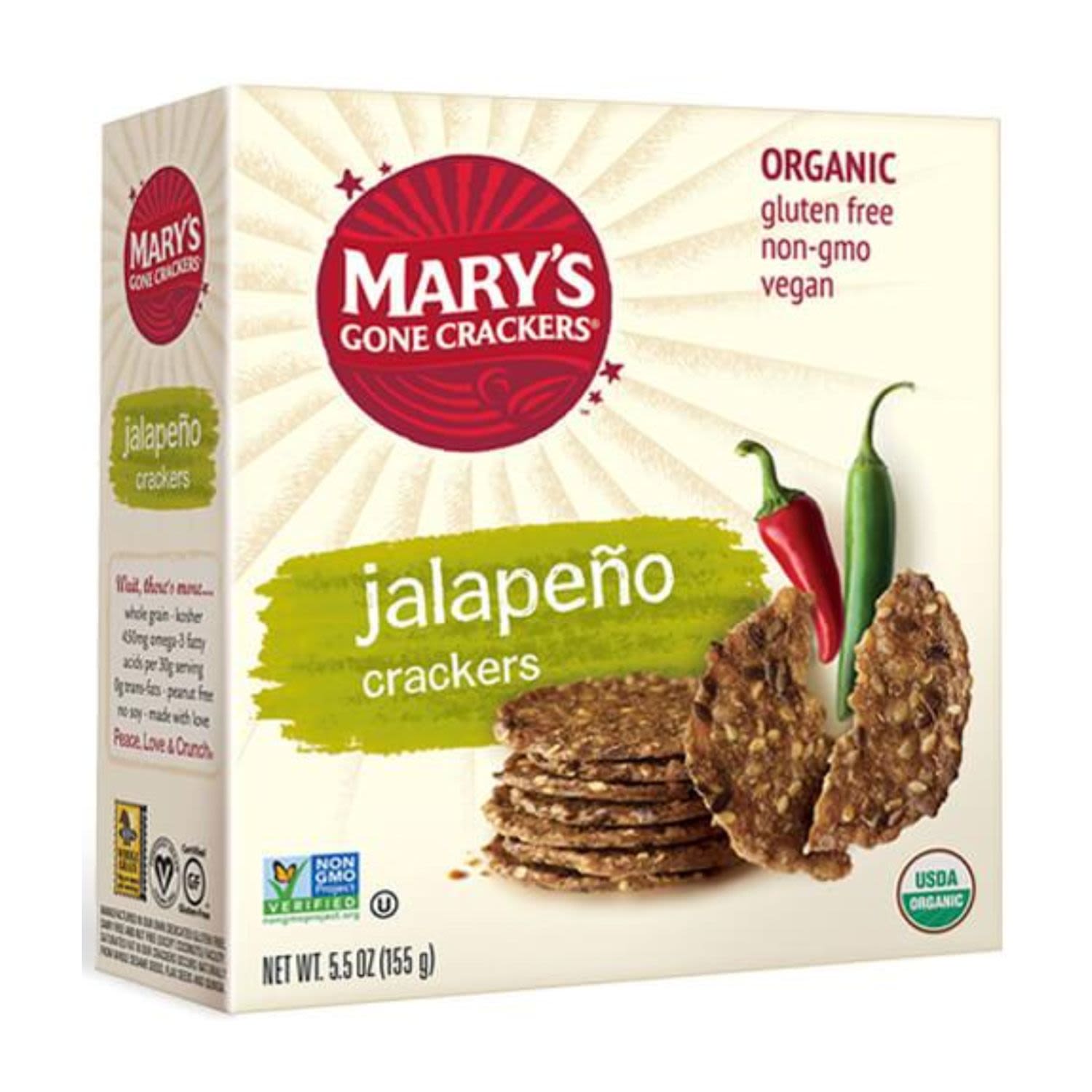 Mary's Gone Crackers 155g