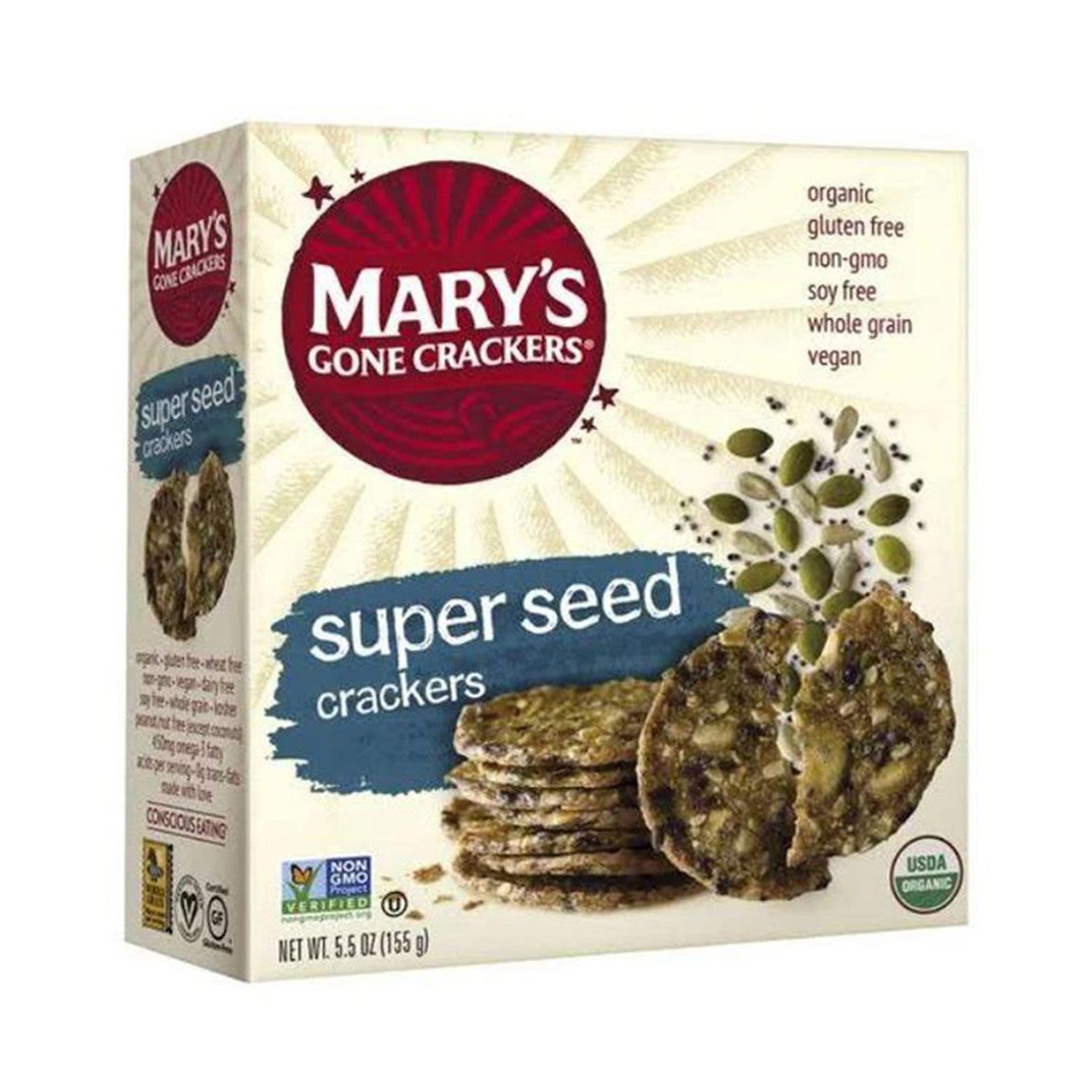 Mary's Gone Crackers 155g