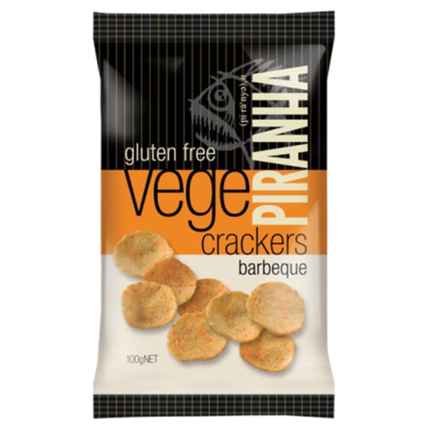 Piranha Vege Crackers Barbeque