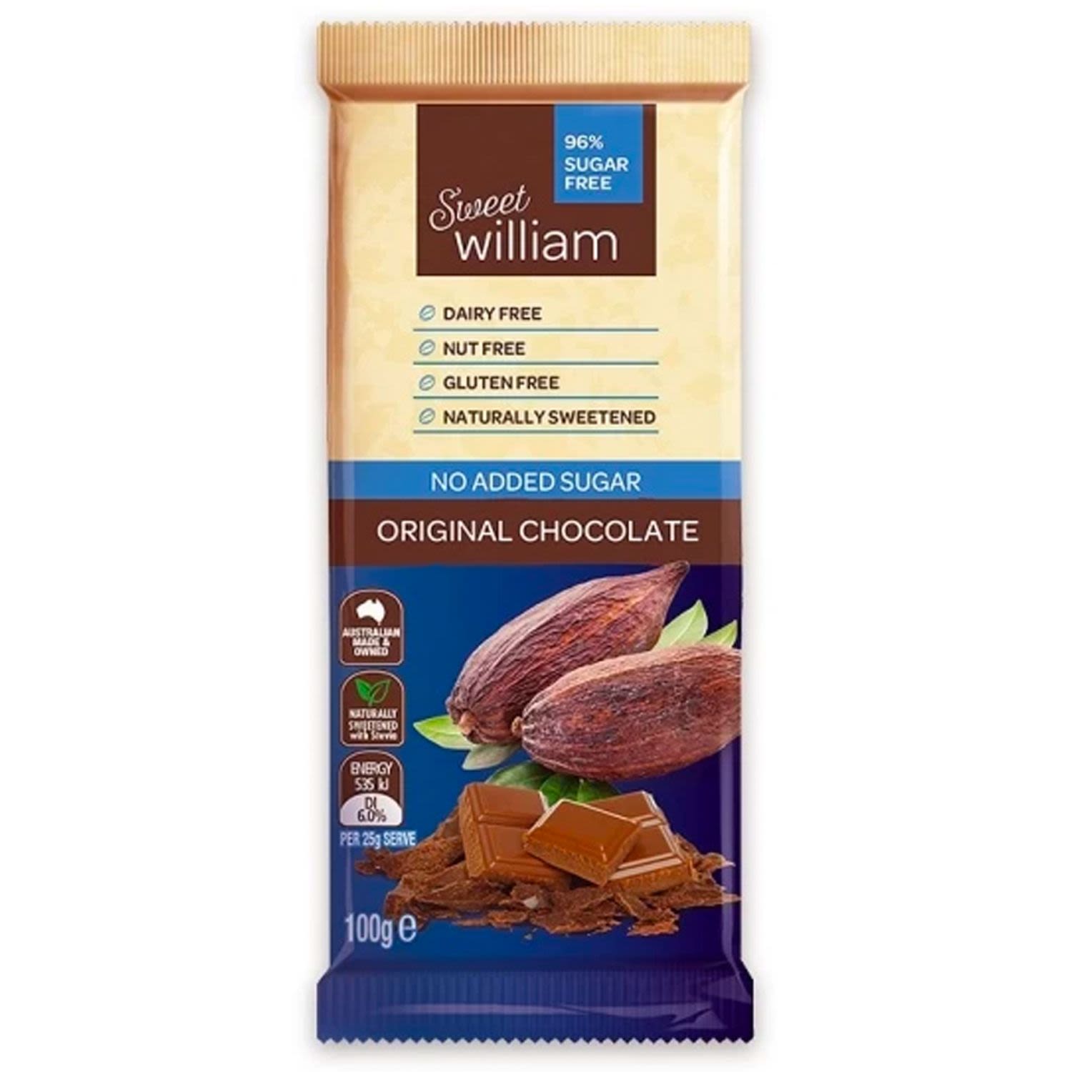 Sweet William Chocolate 100g