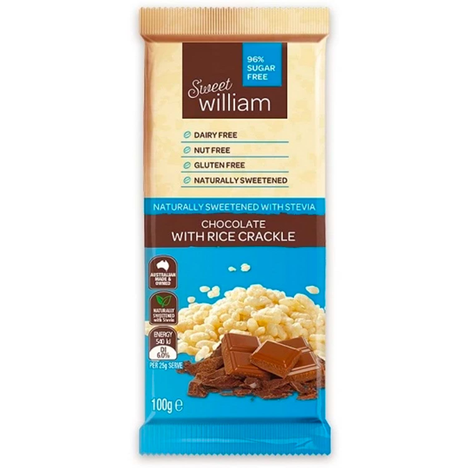 Sweet William Chocolate 100g