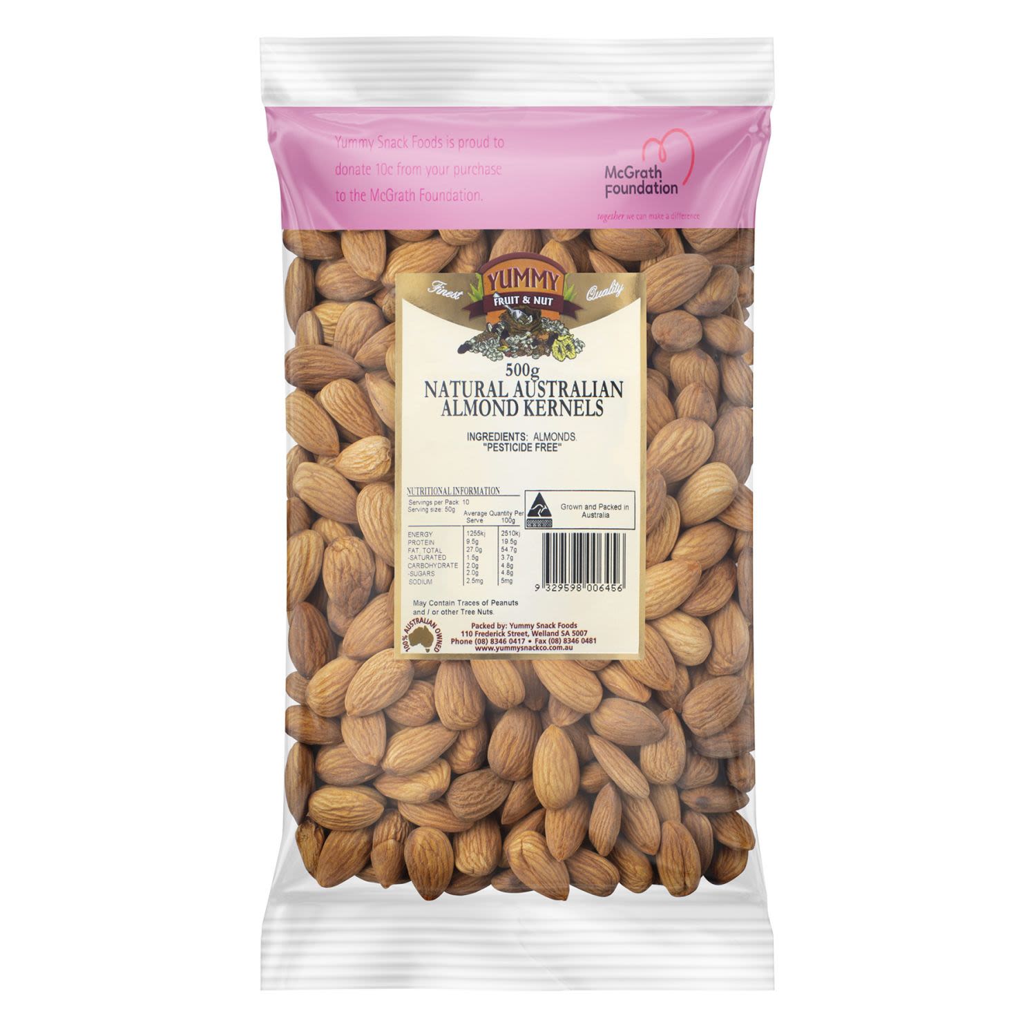 Yummy Almonds Natural