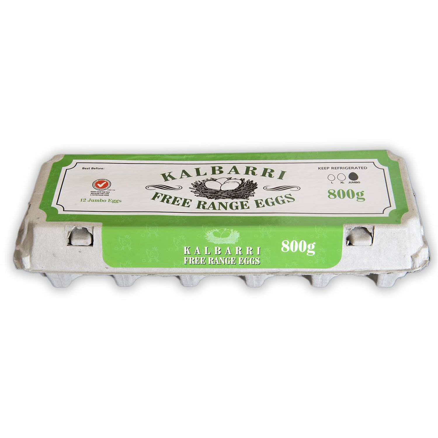 Kalbarri Eggs 800g