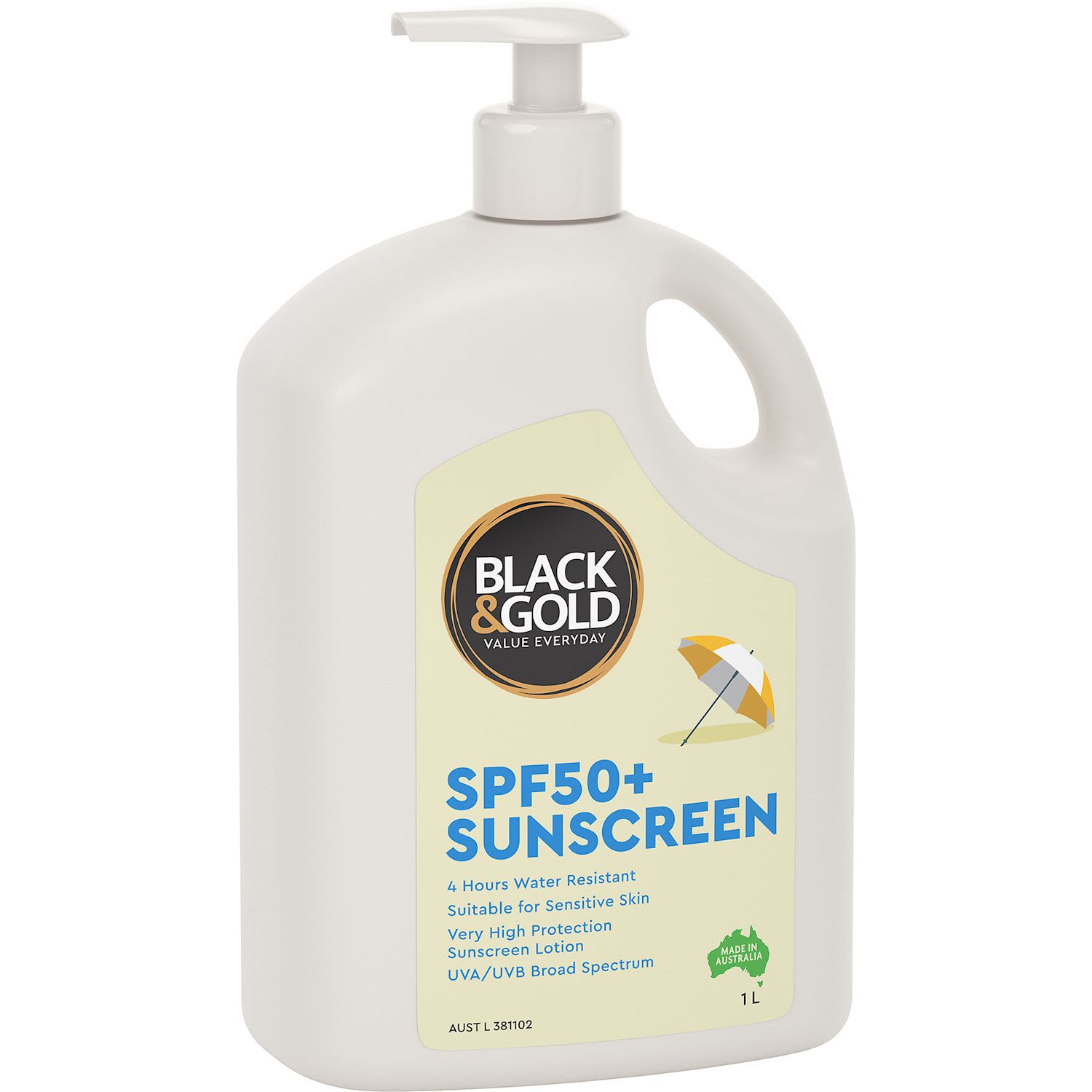 Black & Gold 1L
