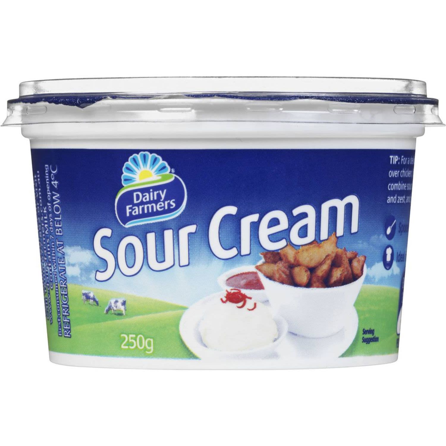 Dairy Farmers Sour Cream, 250 Gram