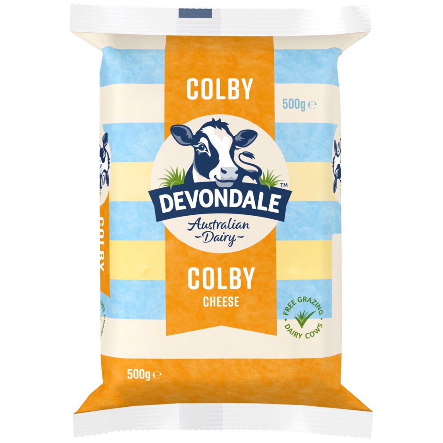 Devondale Colby Cheese Block, 500 Gram