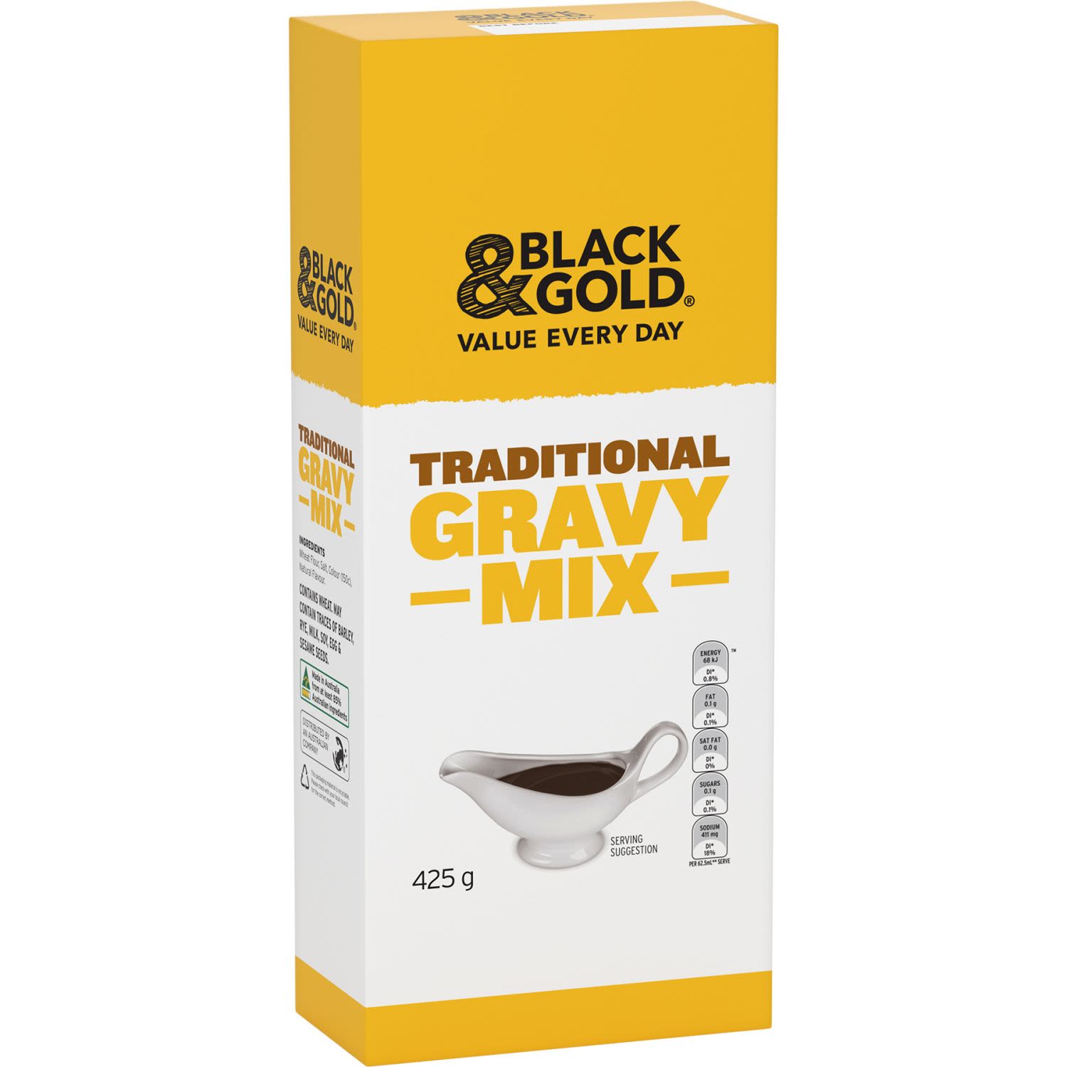 Black & Gold Traditional Gravy Mix, 425 Gram