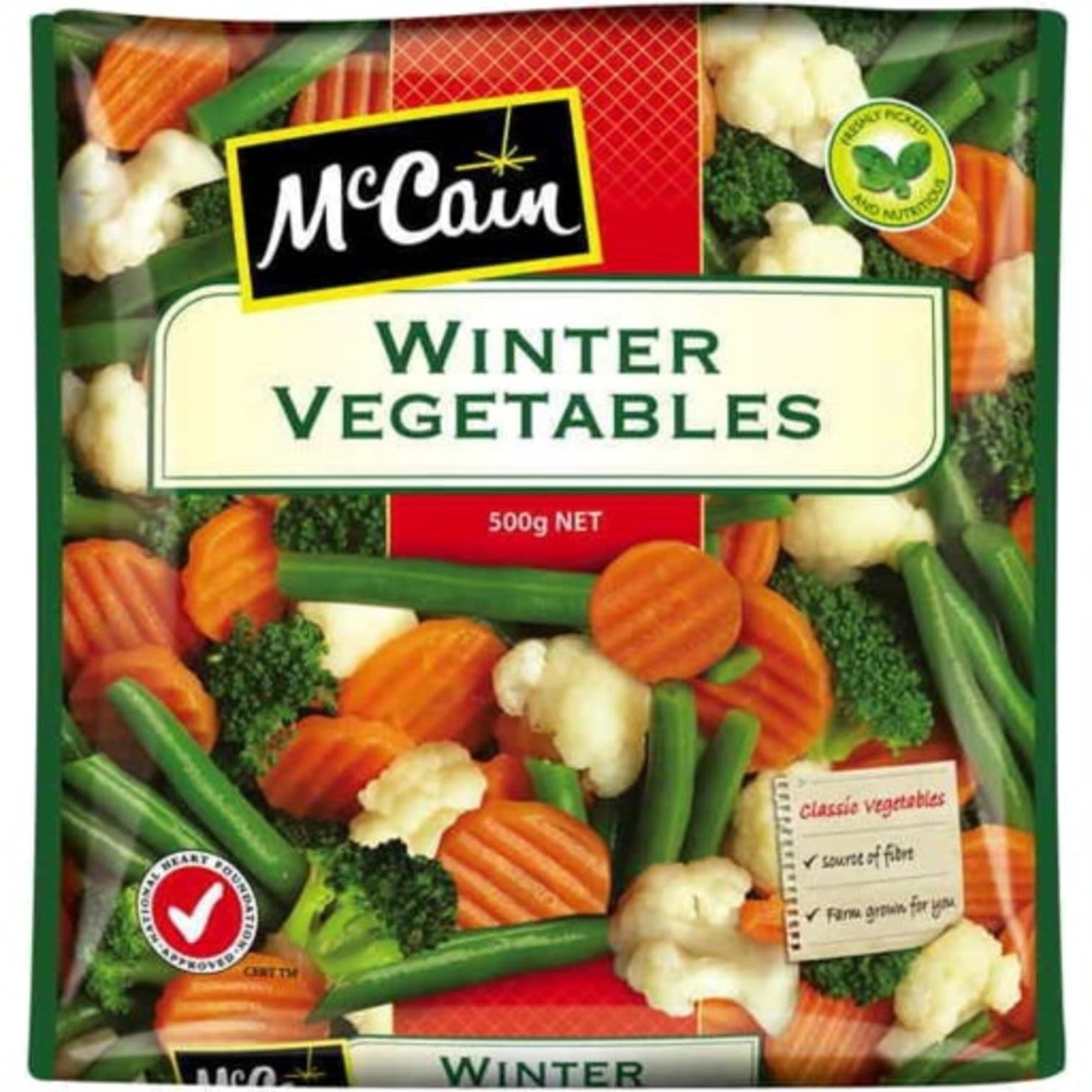 McCain Winter Vegetables , 500 Gram