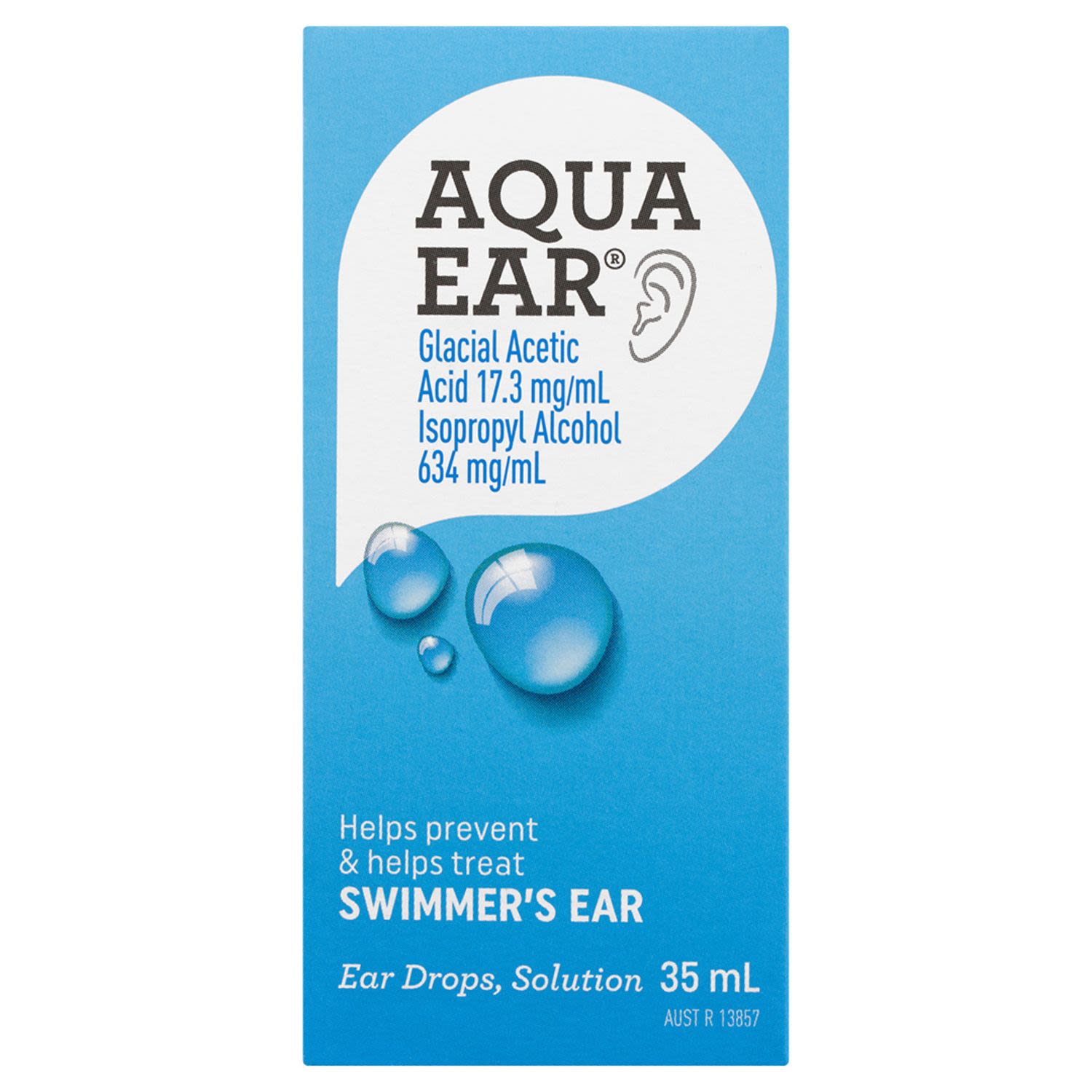 Aquaear Ear Drops Solution, 35 Millilitre