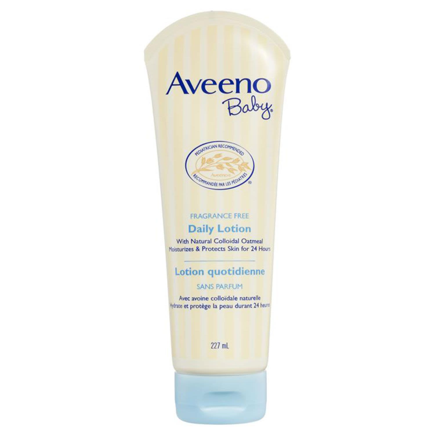Aveeno Baby Fragrance Free Daily Baby Lotion, 227 Millilitre