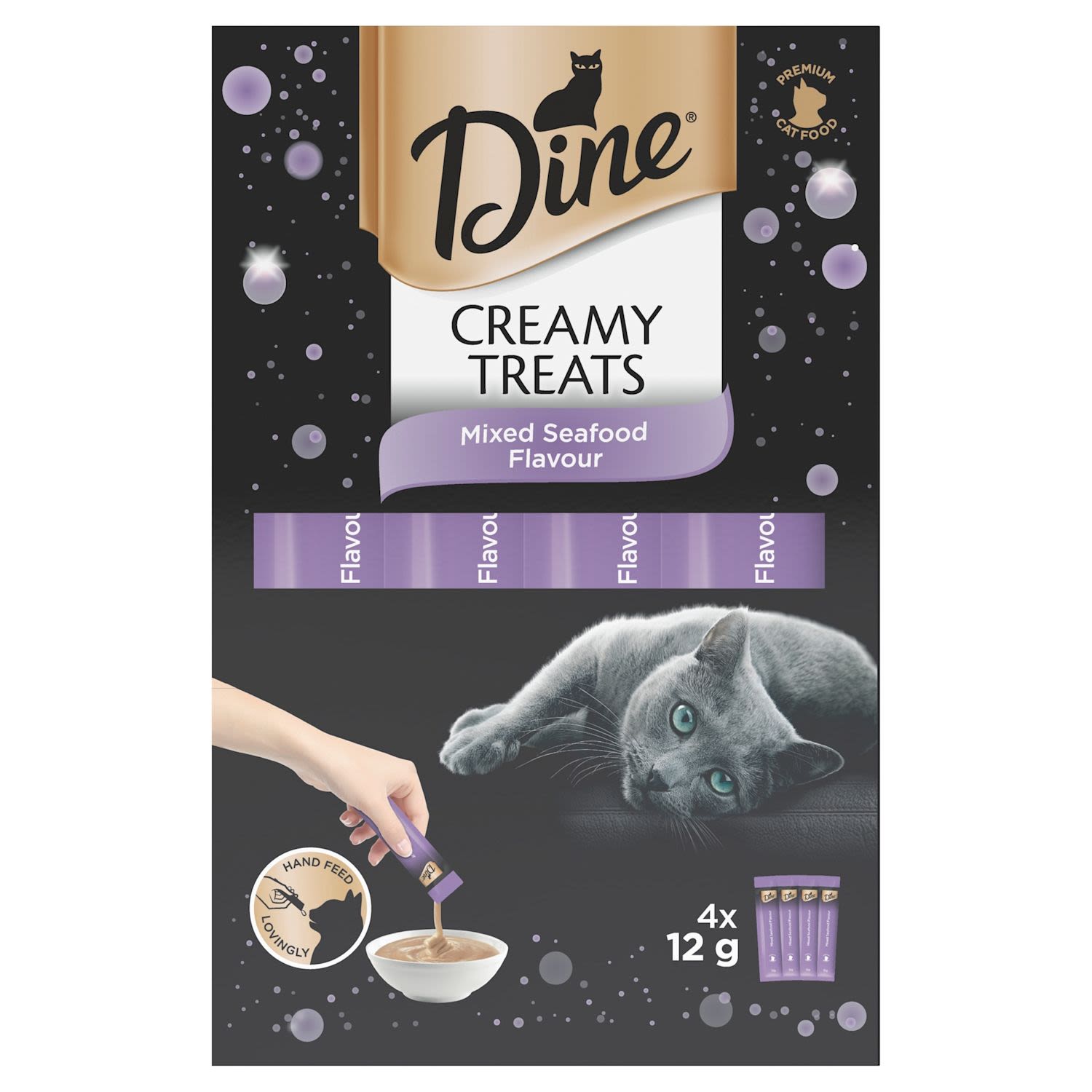 Dine Creamy Treats Mixed Seafood Flavour