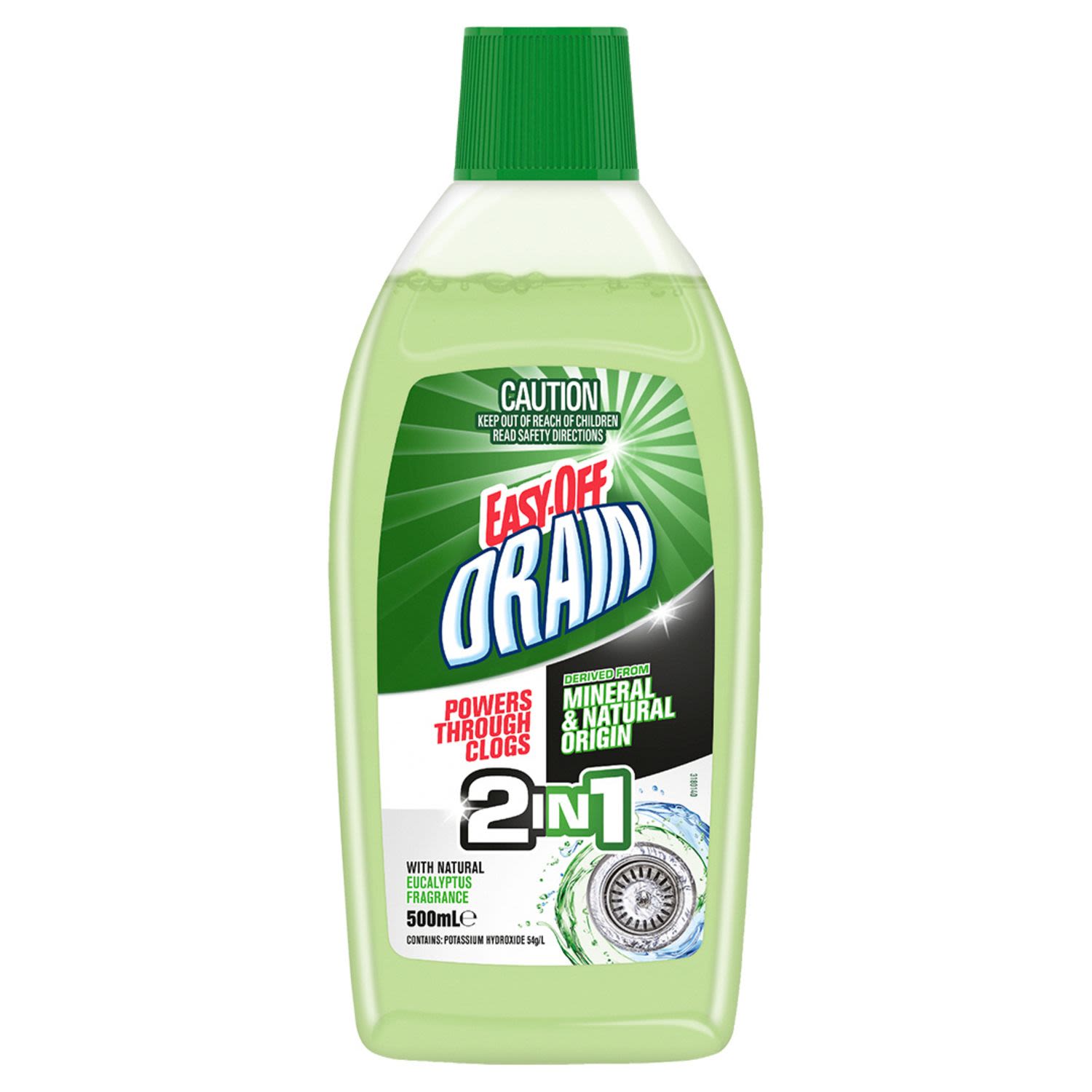 Easy-Off Drain Cleaner 2in1, 500 Millilitre