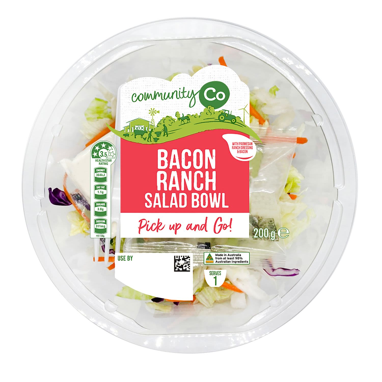 Community Co Bacon Ranch Salad Bowl