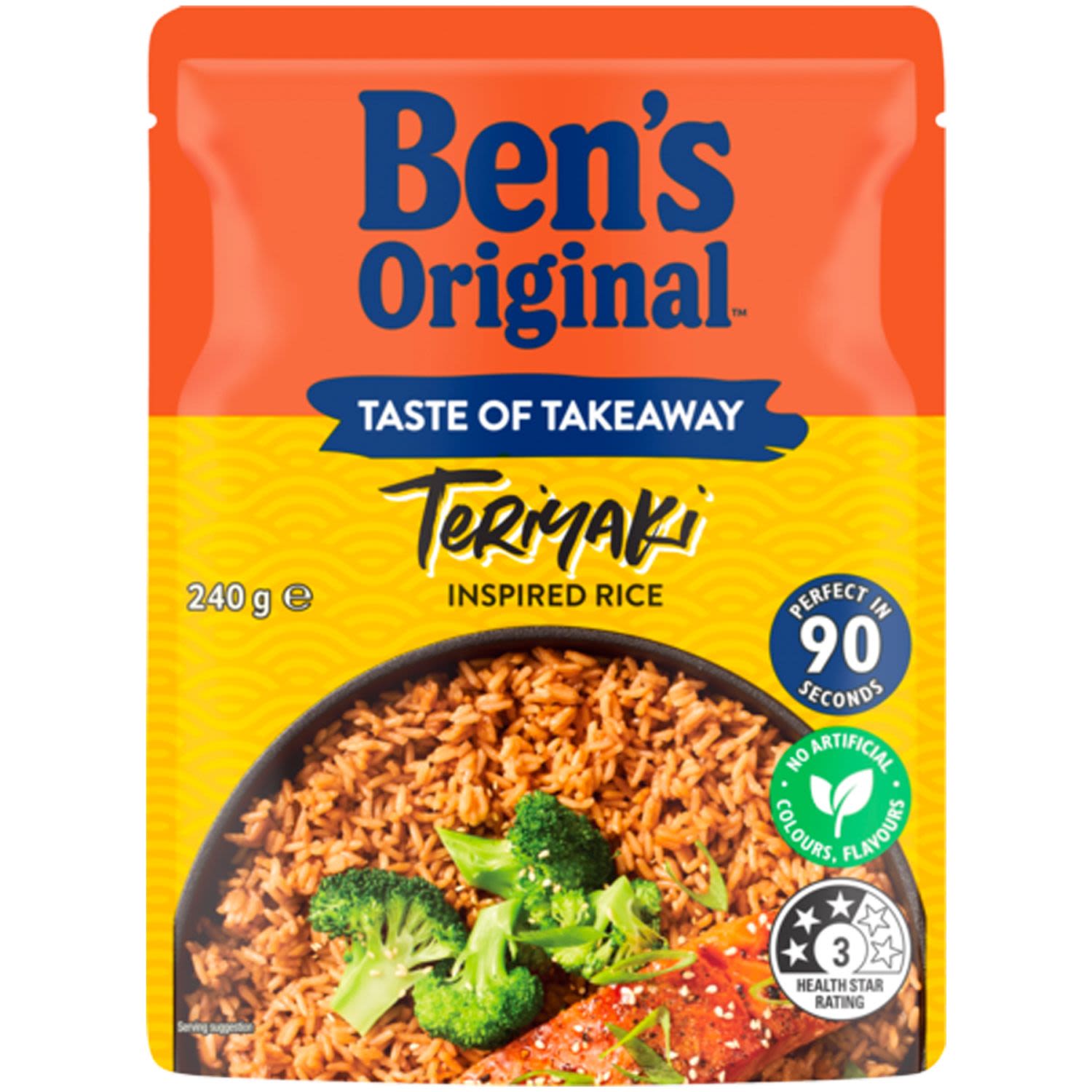 Ben's Original Taste Of Takeaway Teriyaki Inspired Rice, 240 Gram
