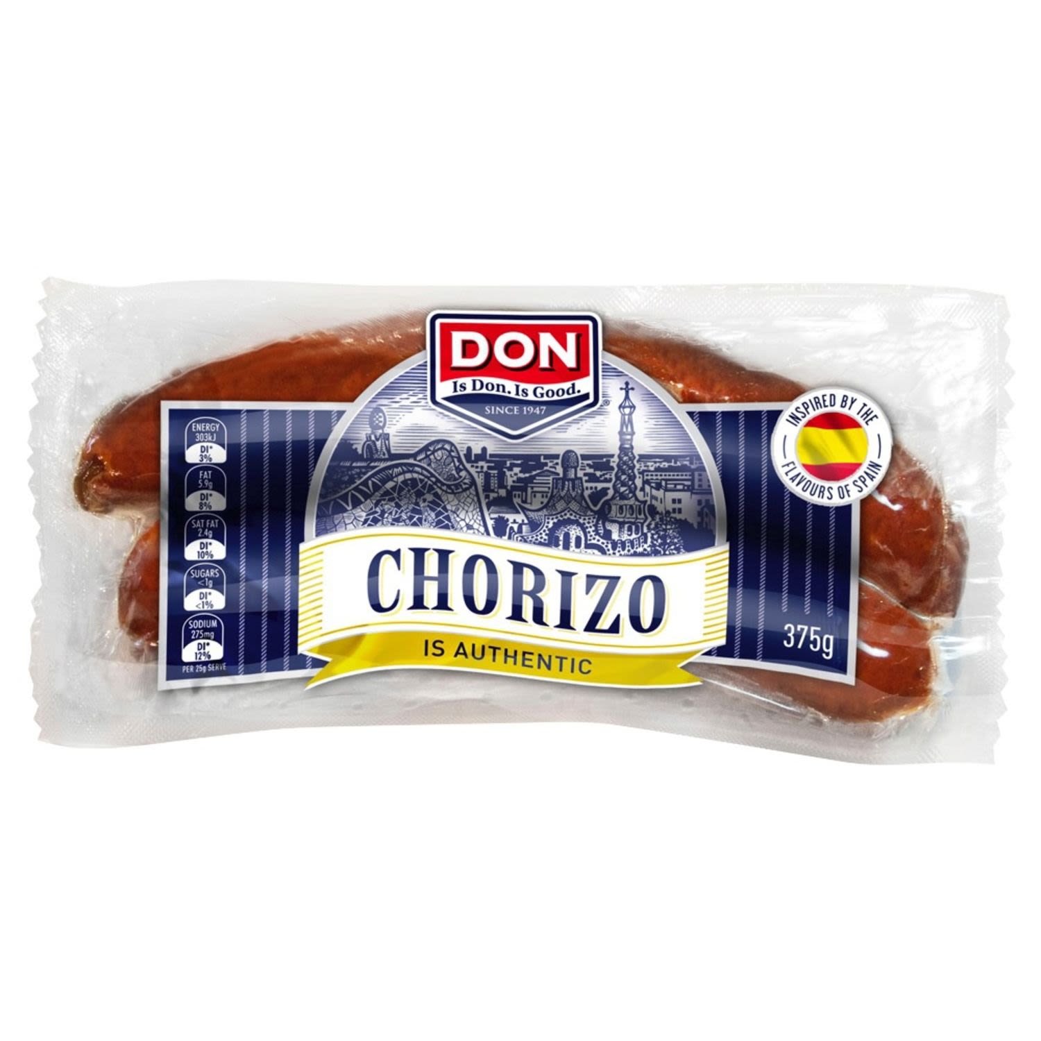 DON Chorizo, 375 Gram