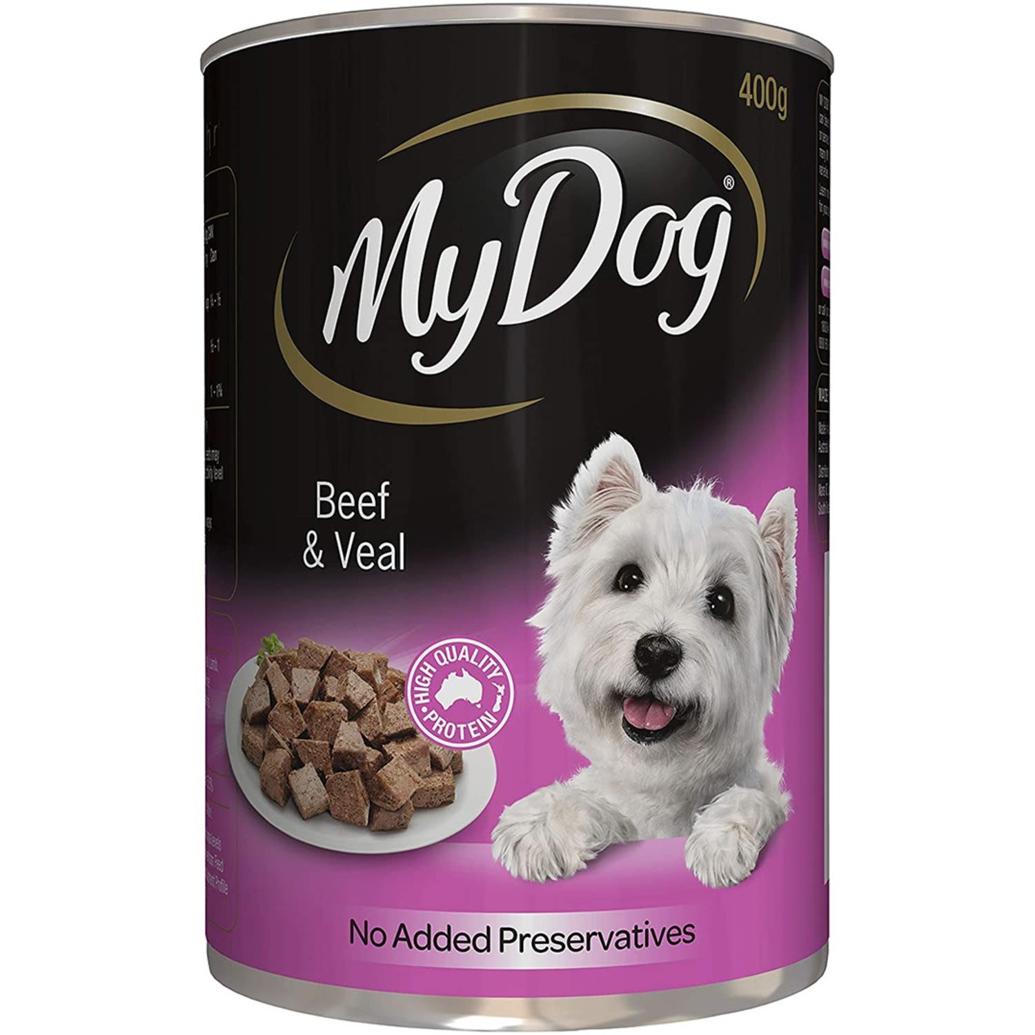 My Dog Beef & Veal Loaf Classics Wet Dog Food Can