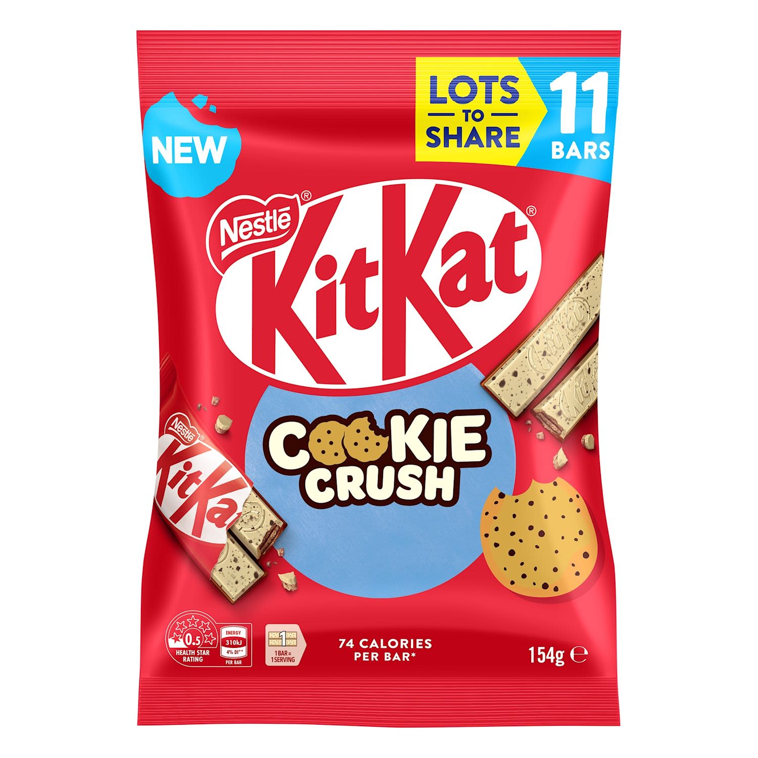 Nestle Kit Kat Chocolate Cookie Crush Funpack