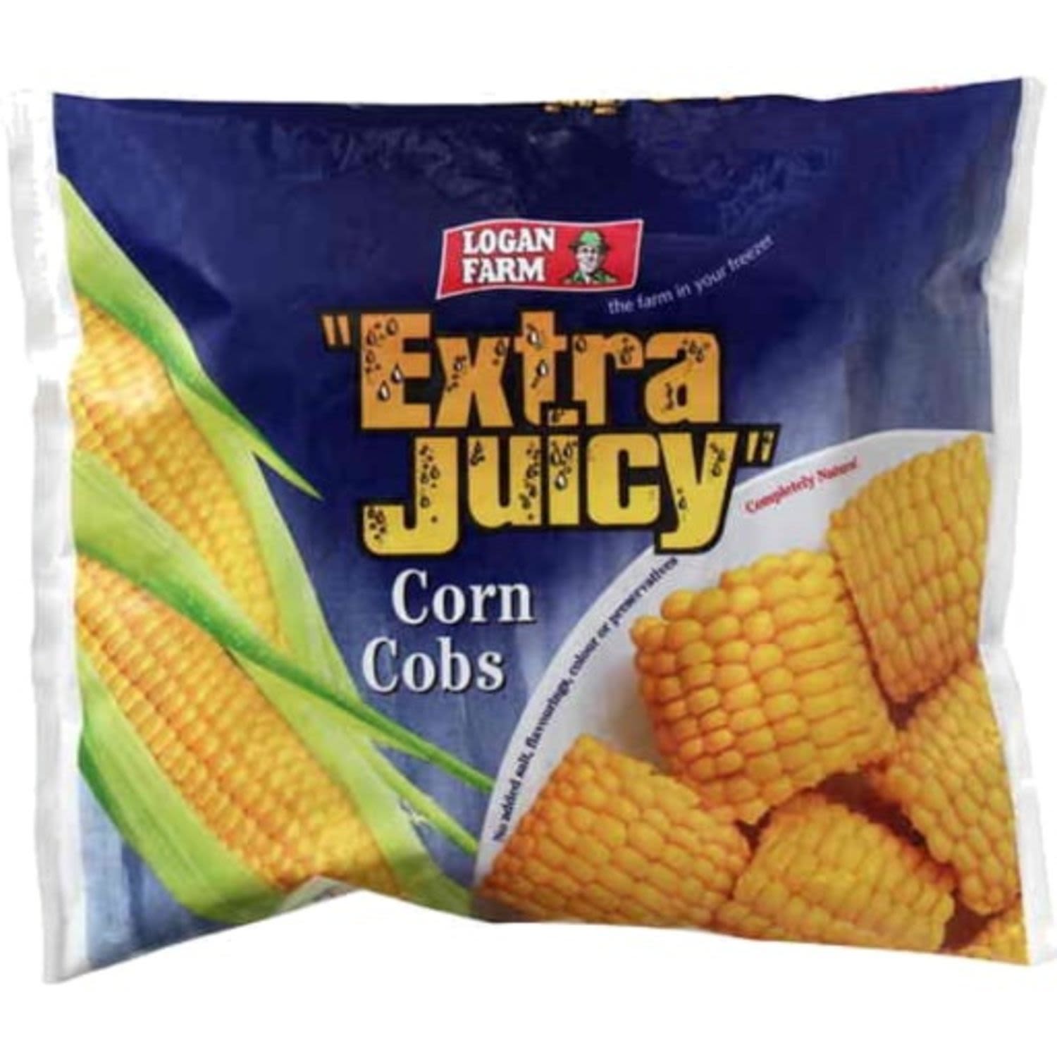 Logan Farm Corn Cobs Extra Juicy, 1 Kilogram