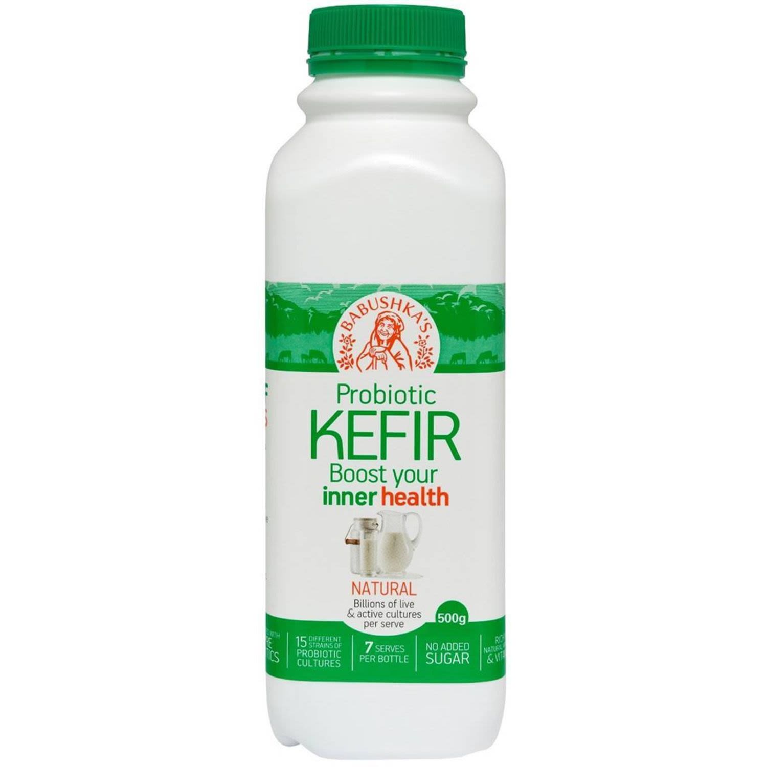 Babushka Natural Kefir, 500 Gram