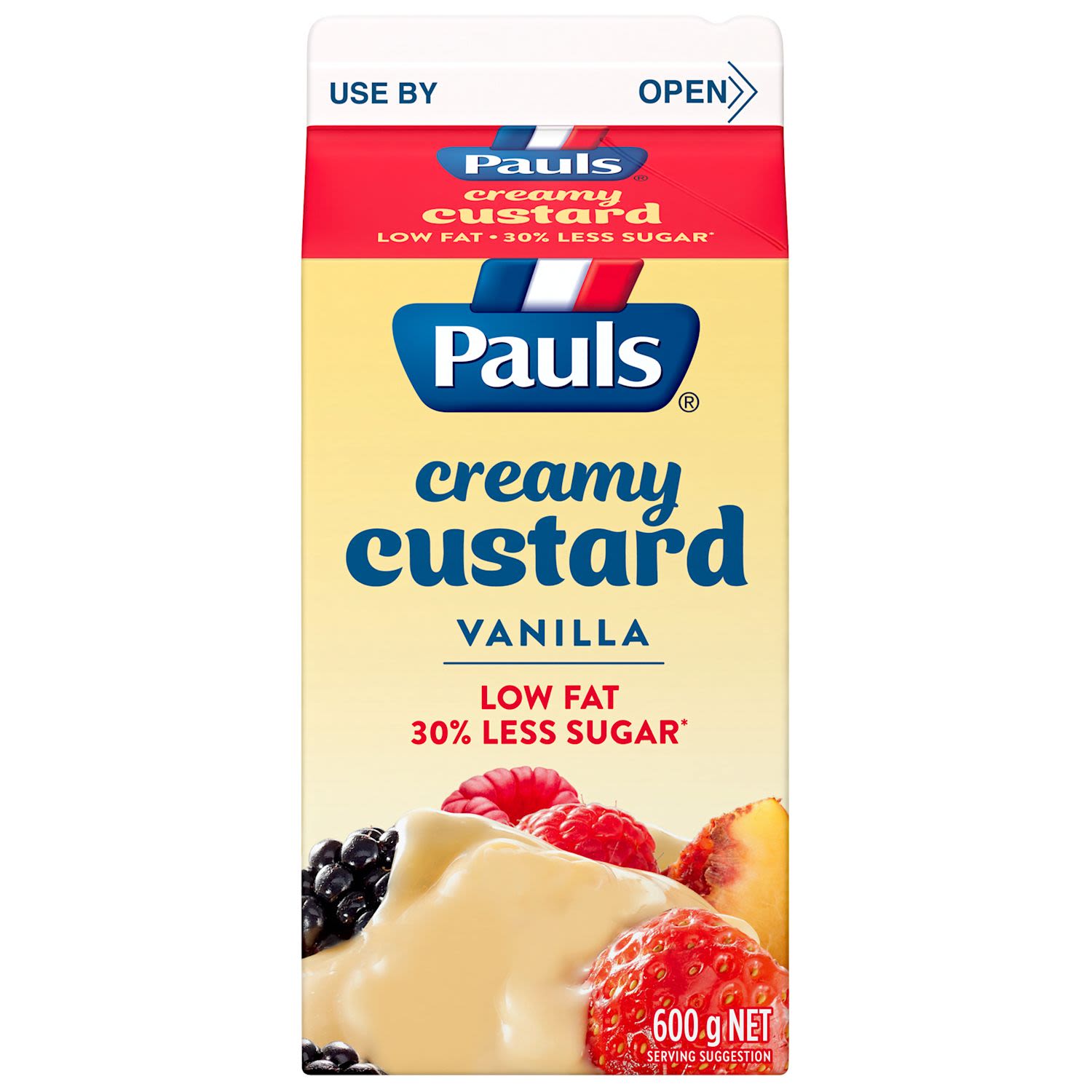 Pauls Trim Vanilla Custard, 600 Gram