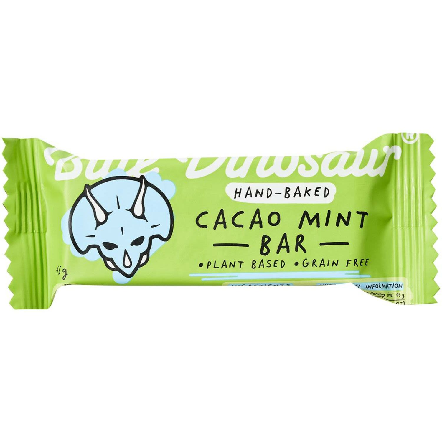 Blue Dinosaur Paleo Bar Cacao Mint, 1 Each