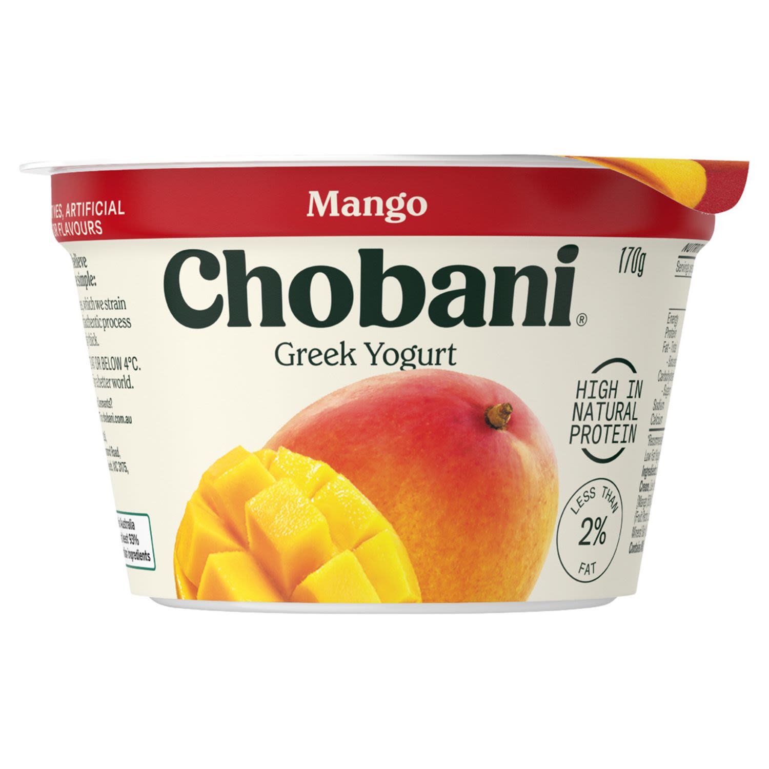 Chobani Yoghurt Pots Mango, 170 Gram