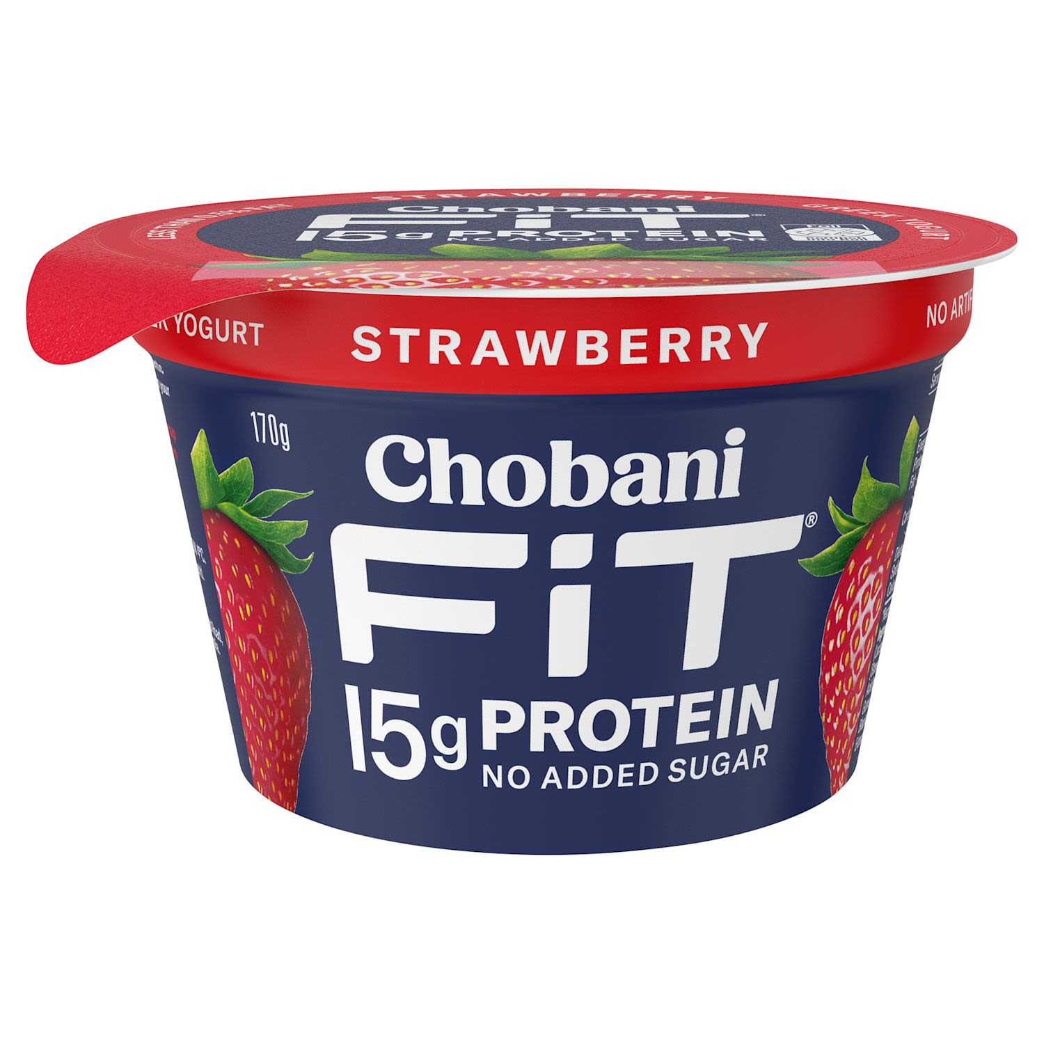 Chobani Yoghurt Fit Strawberry, 170 Gram