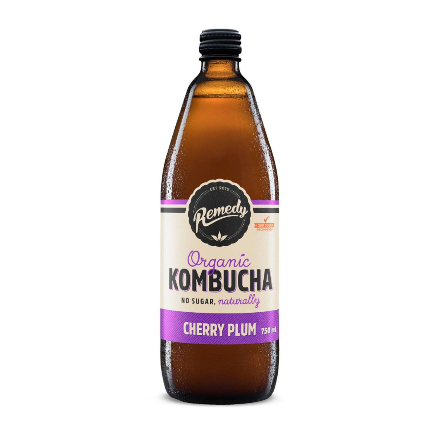 Remedy Kombucha Cherry Plum